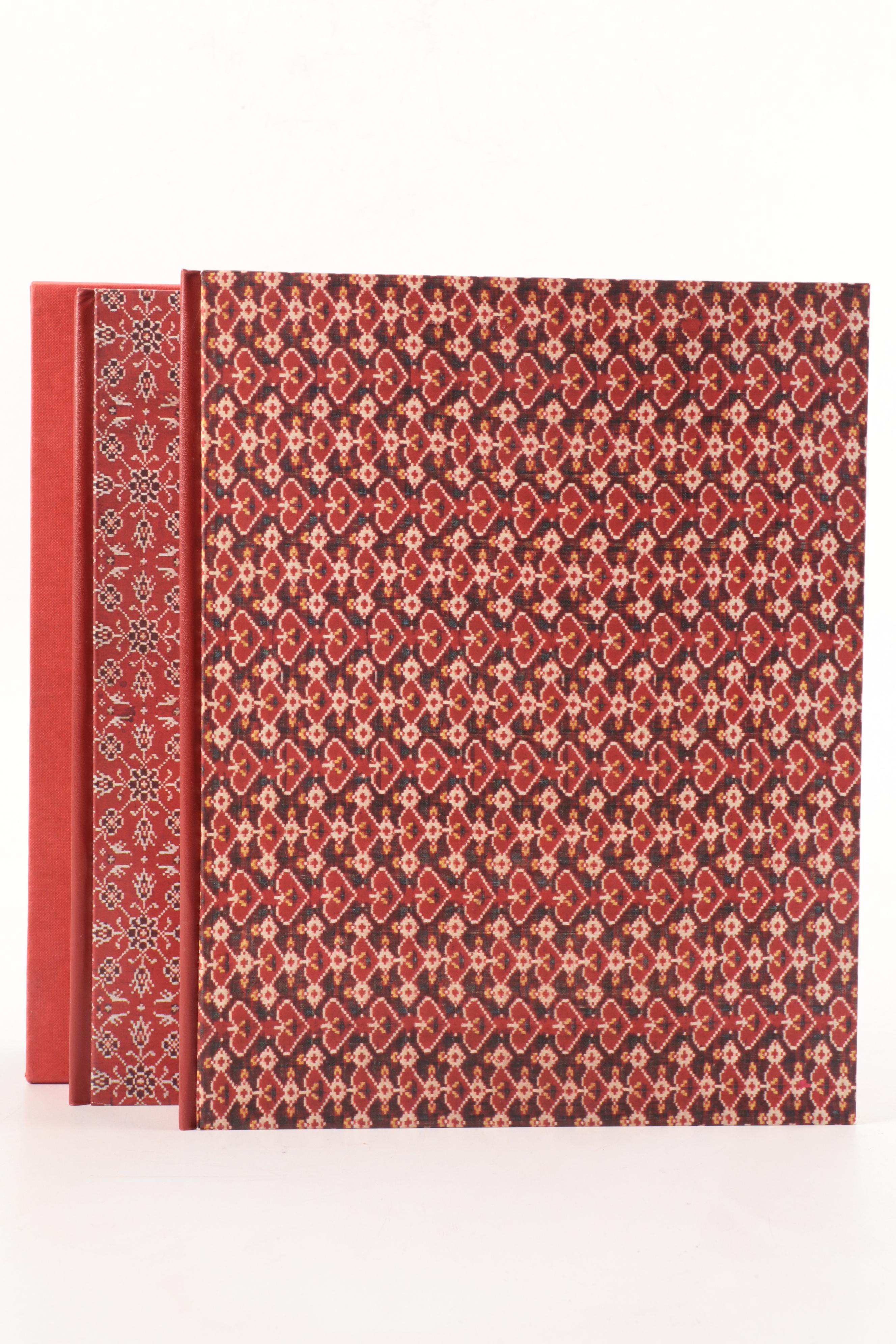 "The Patola of Gujarat" by A. Bühler and E. Fischer Two-Volume Box Set, 1979