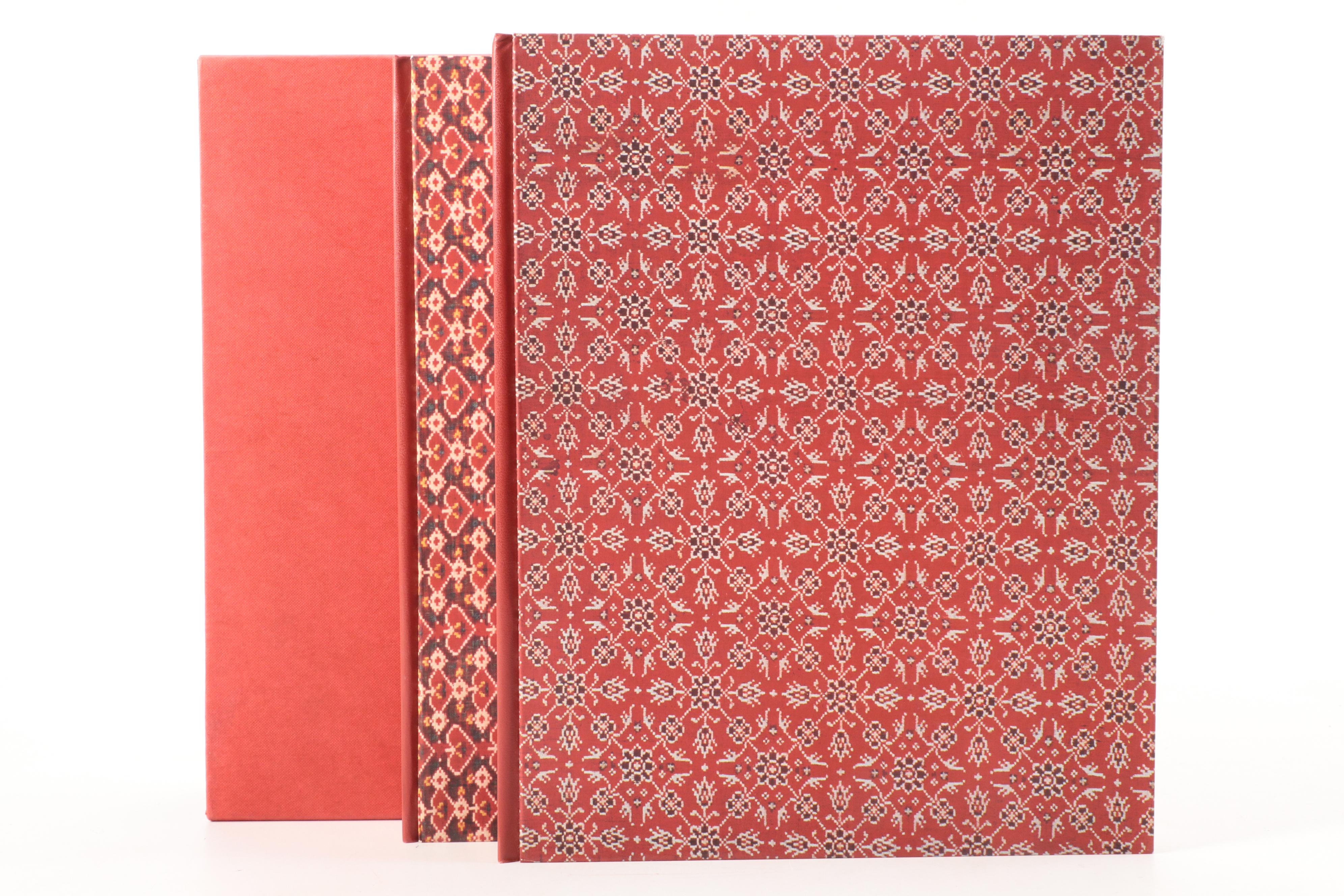 "The Patola of Gujarat" by A. Bühler and E. Fischer Two-Volume Box Set, 1979