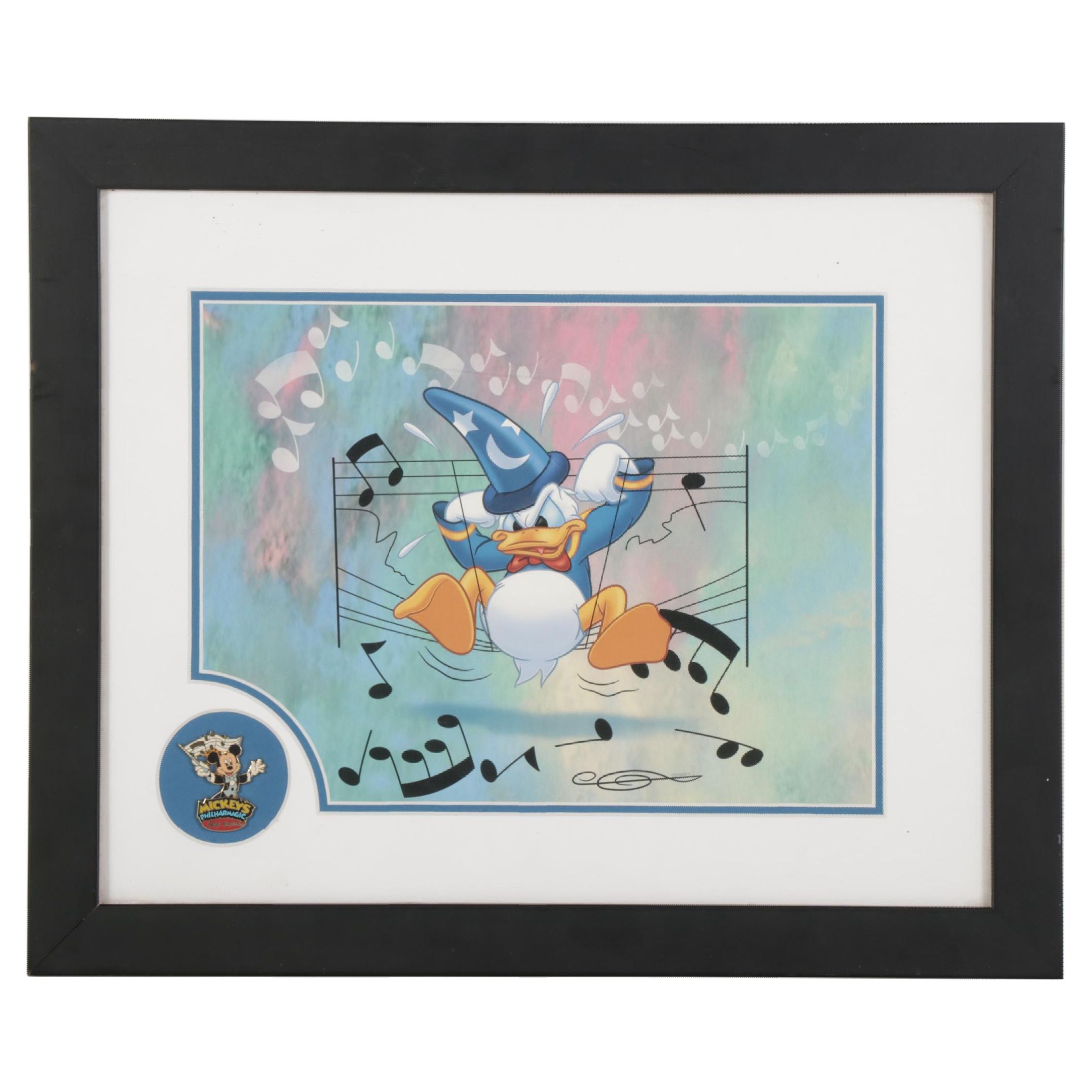 Disney Design Group Offset Lithograph "Mickey's Philharmagic," 2003