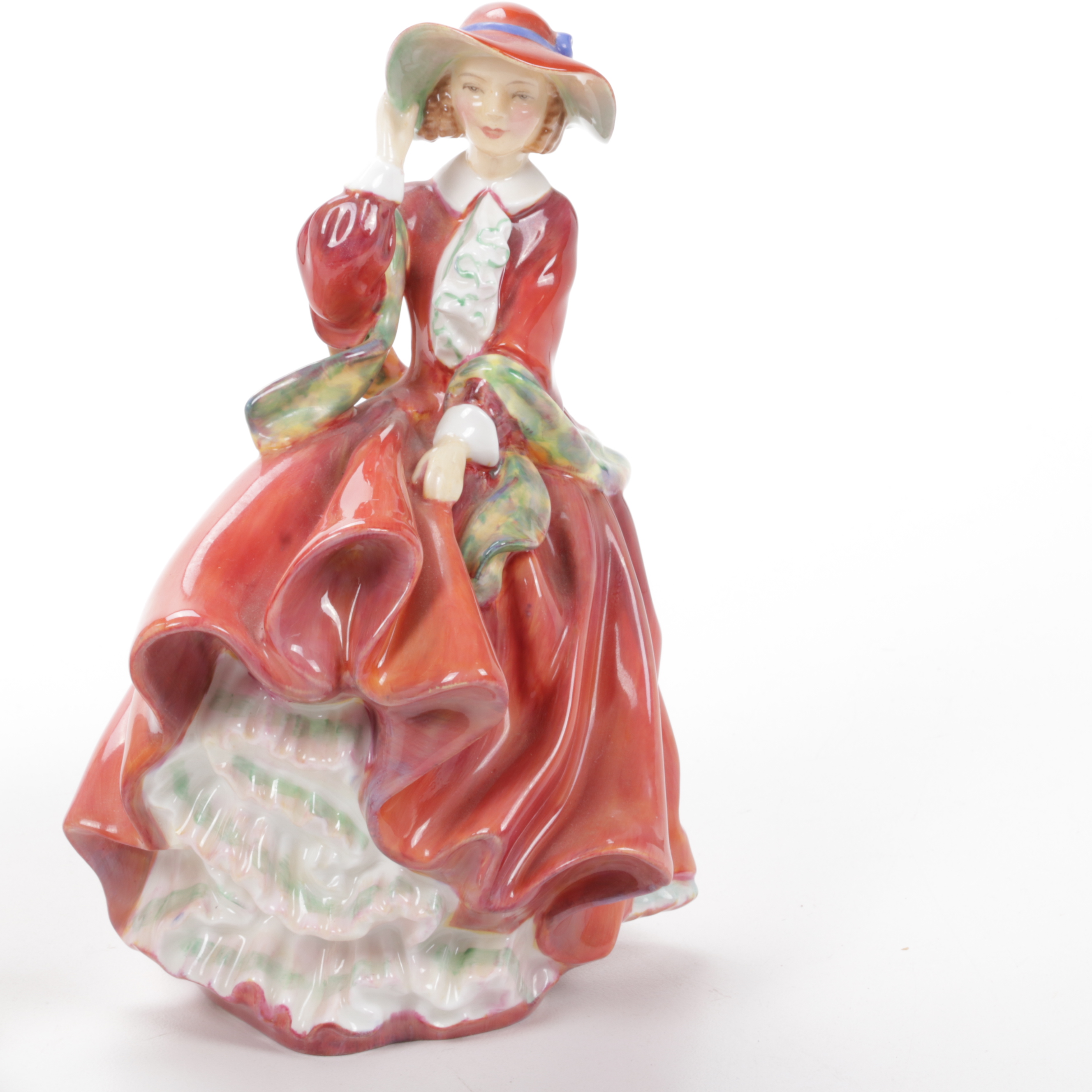 Hand-Painted Lefton China and Royal Doulton "Top O' the Hill" Figurines