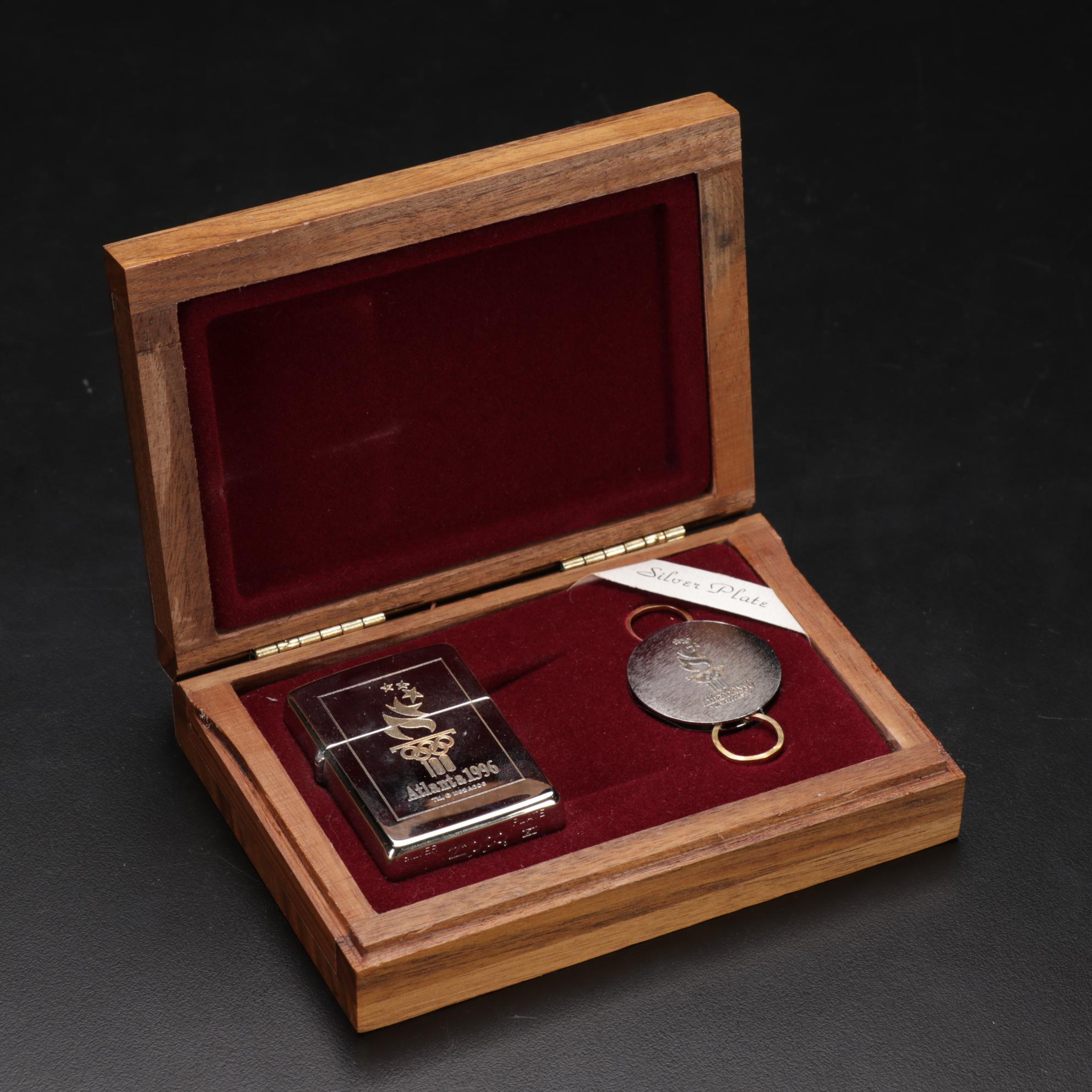 Zippo Limited Edition Silver Plate Atlanta 1996 Olympics