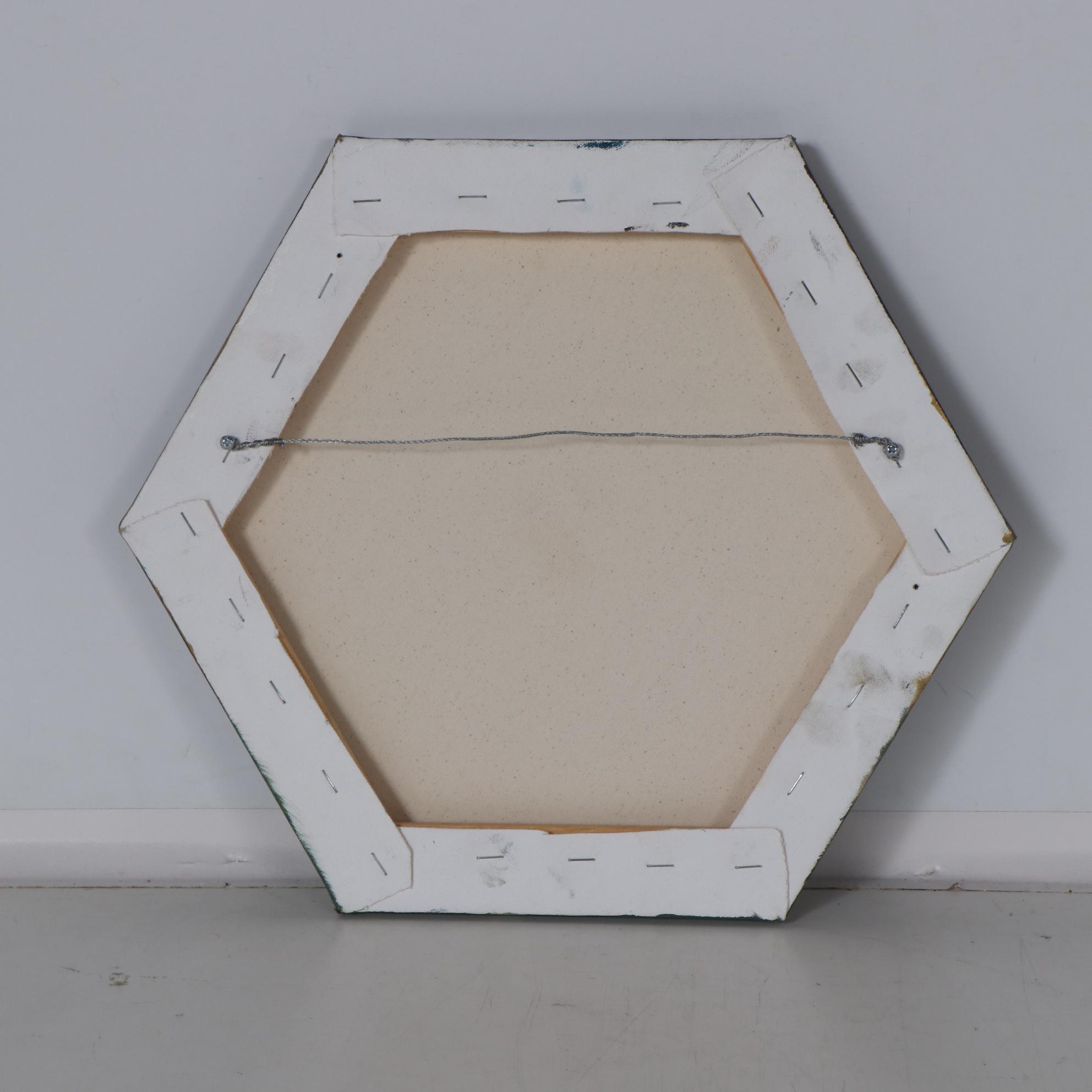 Alex Chavez Portrait Oil Painting of a Plague Doctor, 21st Century