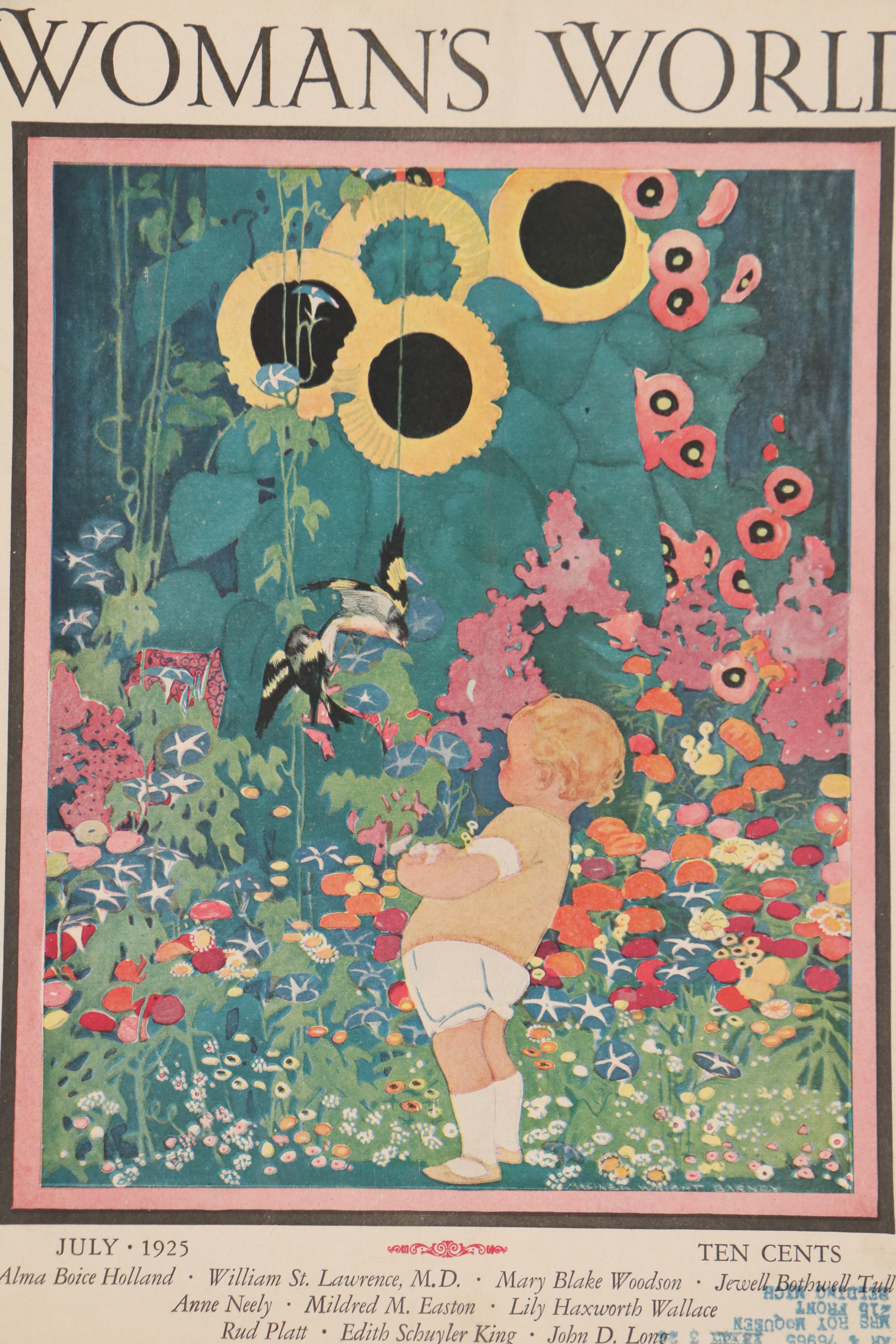 "Woman's World" Magazine Covers, 1925 and 1938