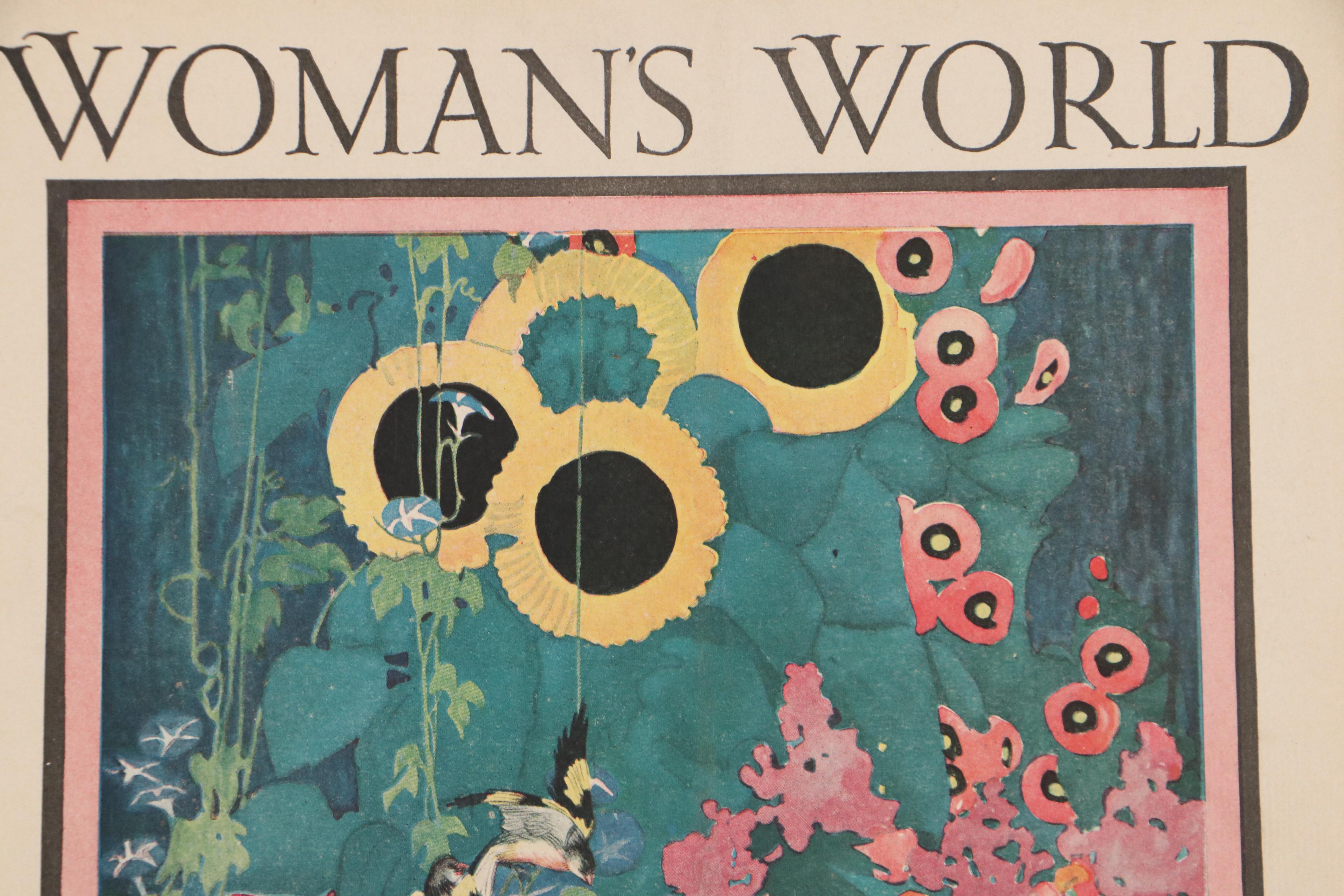 "Woman's World" Magazine Covers, 1925 and 1938