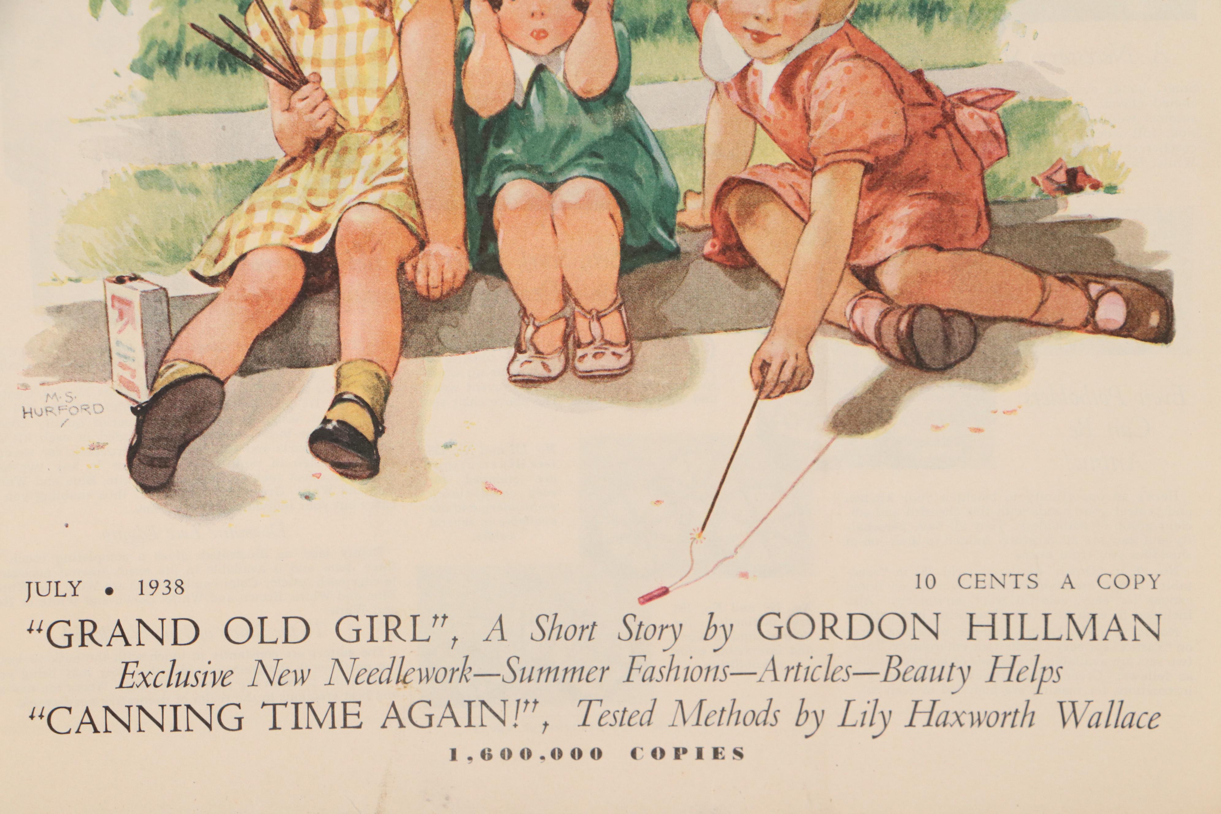 "Woman's World" Magazine Covers, 1925 and 1938