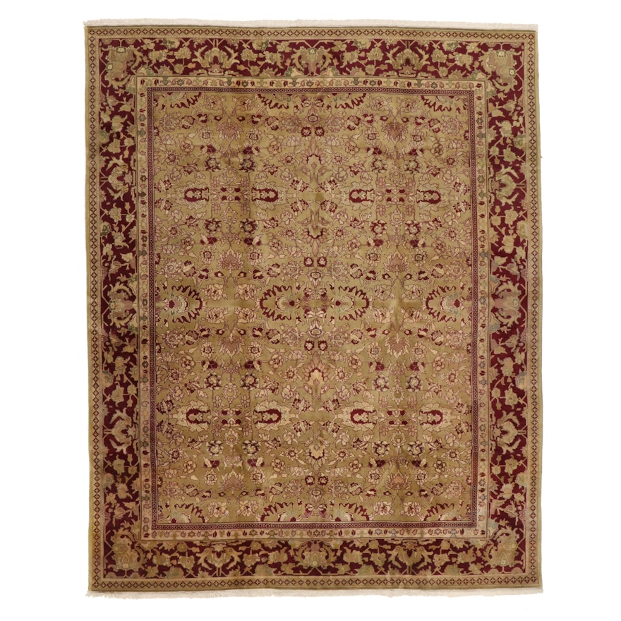 10'1 x 12'8 Hand-Knotted Room Sized Rug