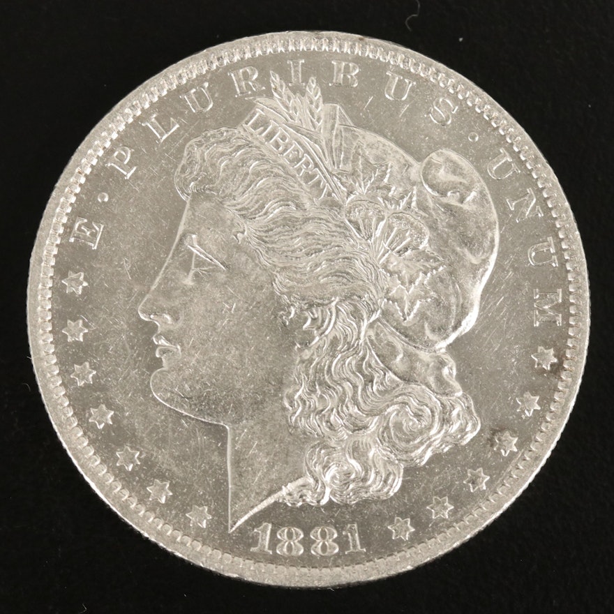 Better Date 1881-O Morgan Silver Dollar