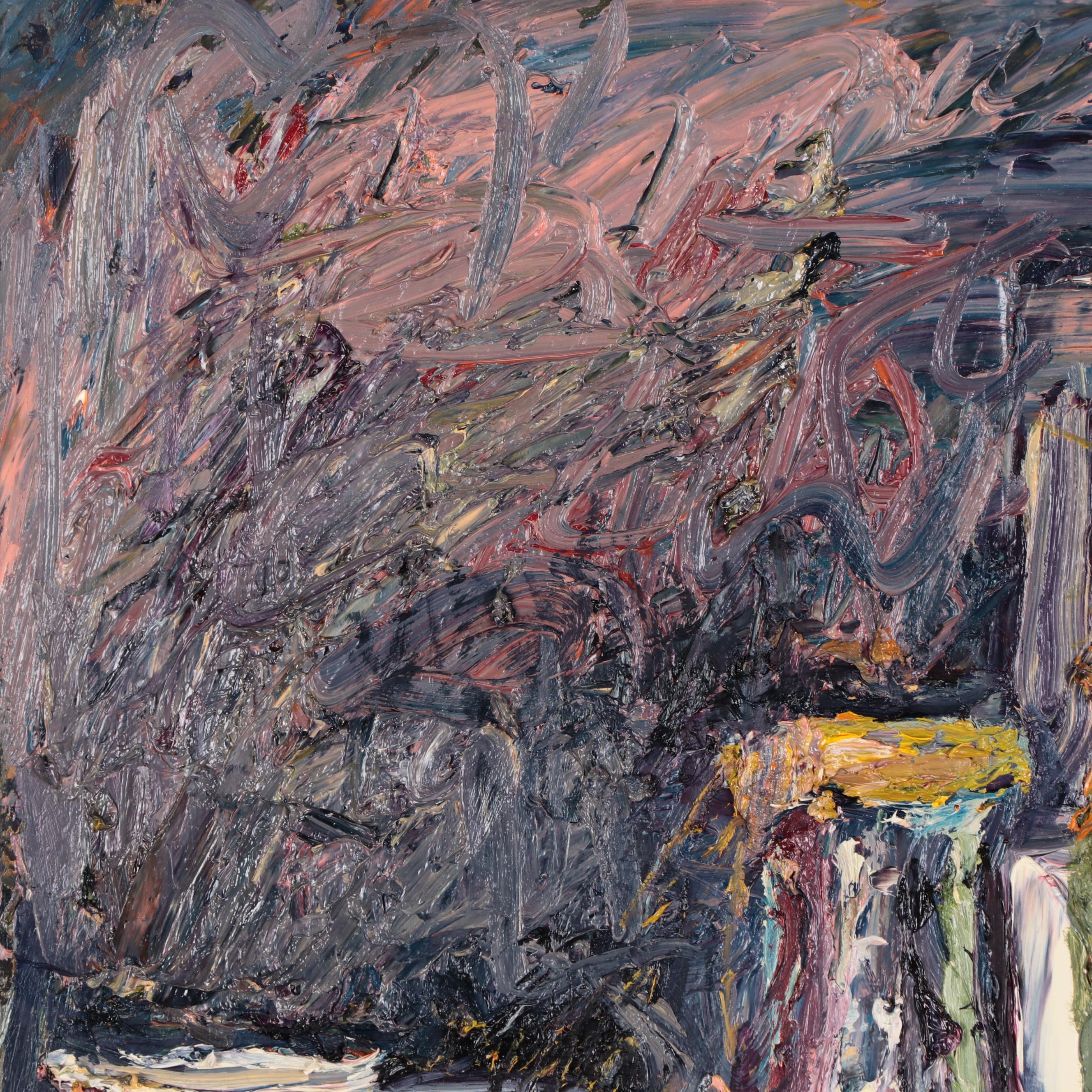 Steve Nassano Impasto Still Life Oil Painting, 2018