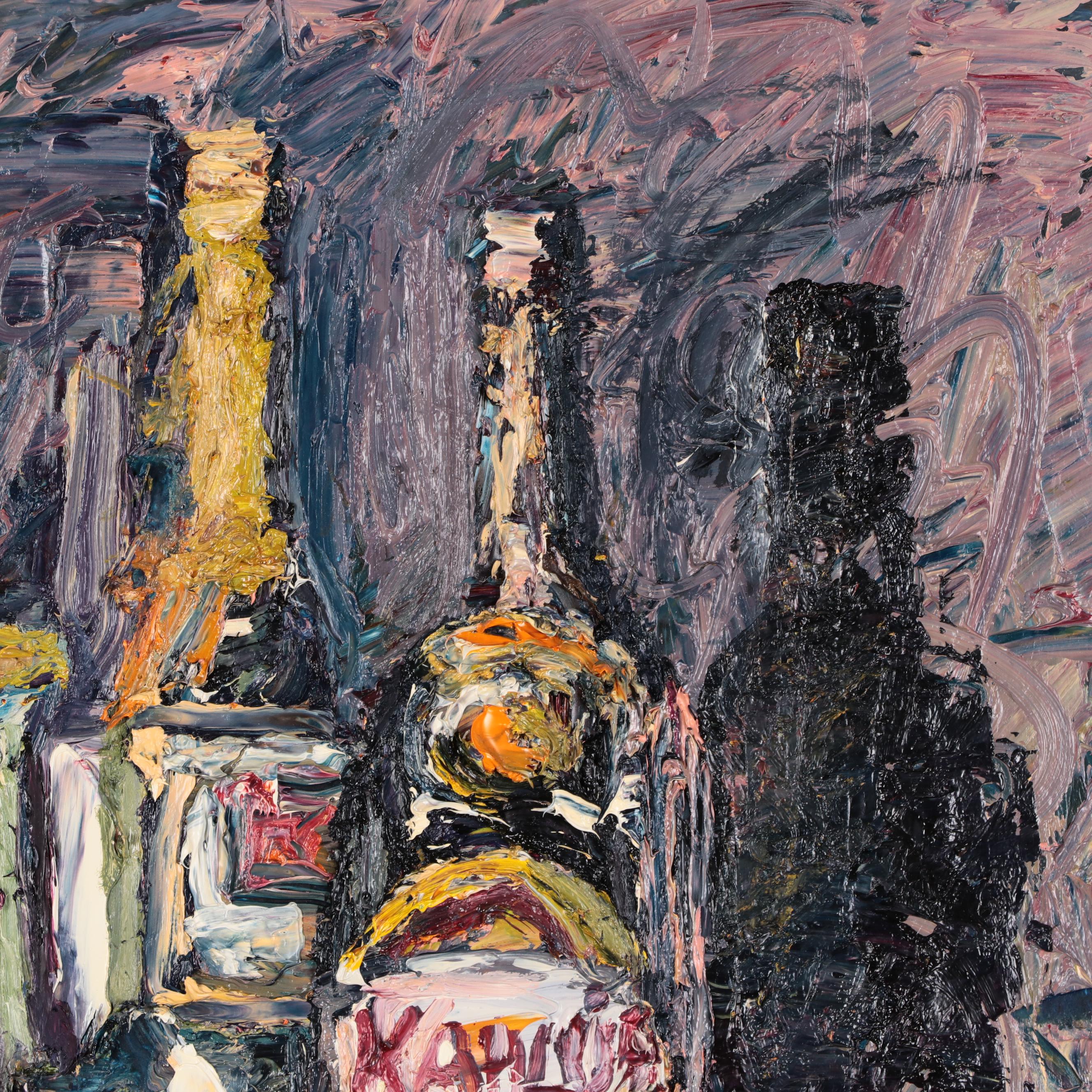 Steve Nassano Impasto Still Life Oil Painting, 2018