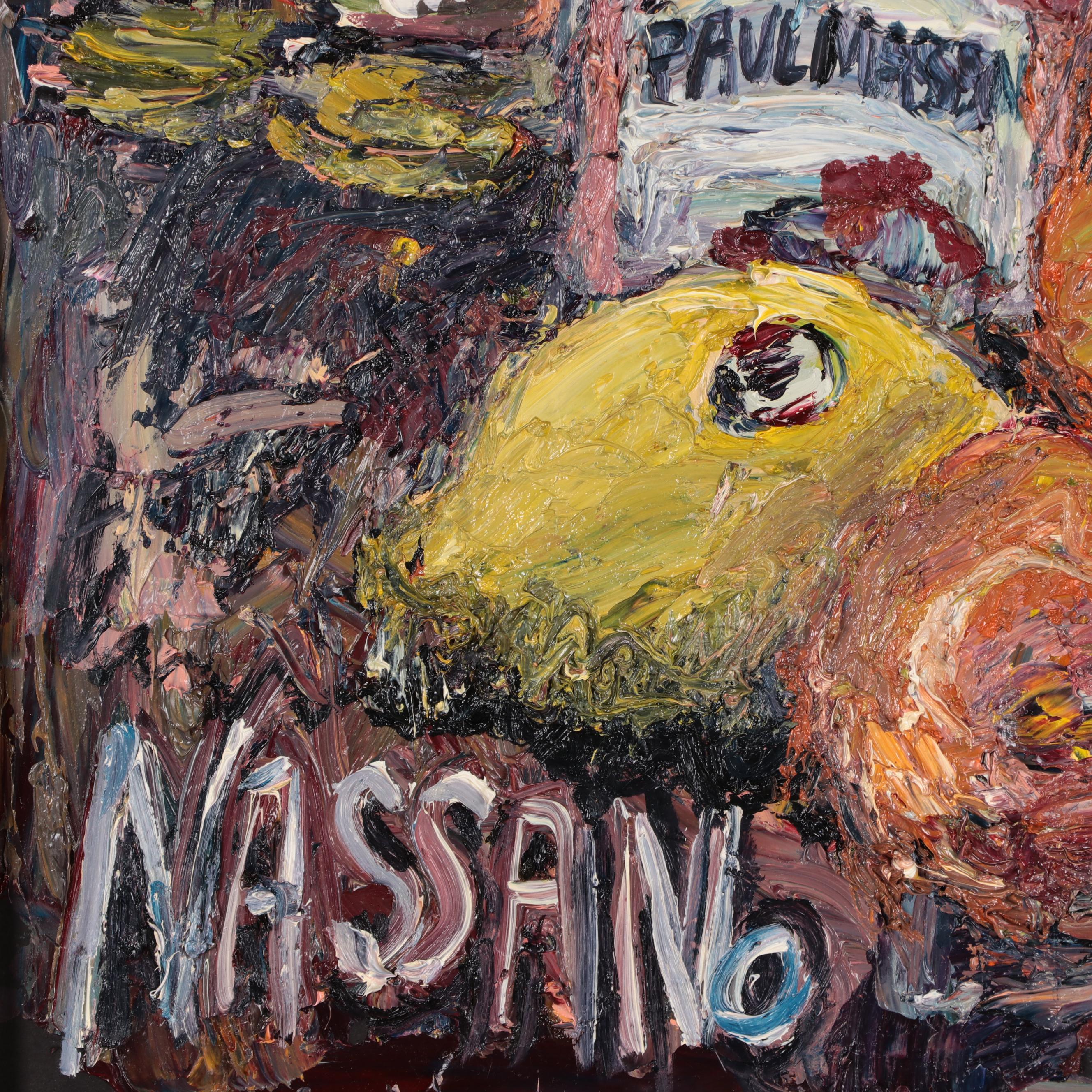 Steve Nassano Impasto Still Life Oil Painting, 2018