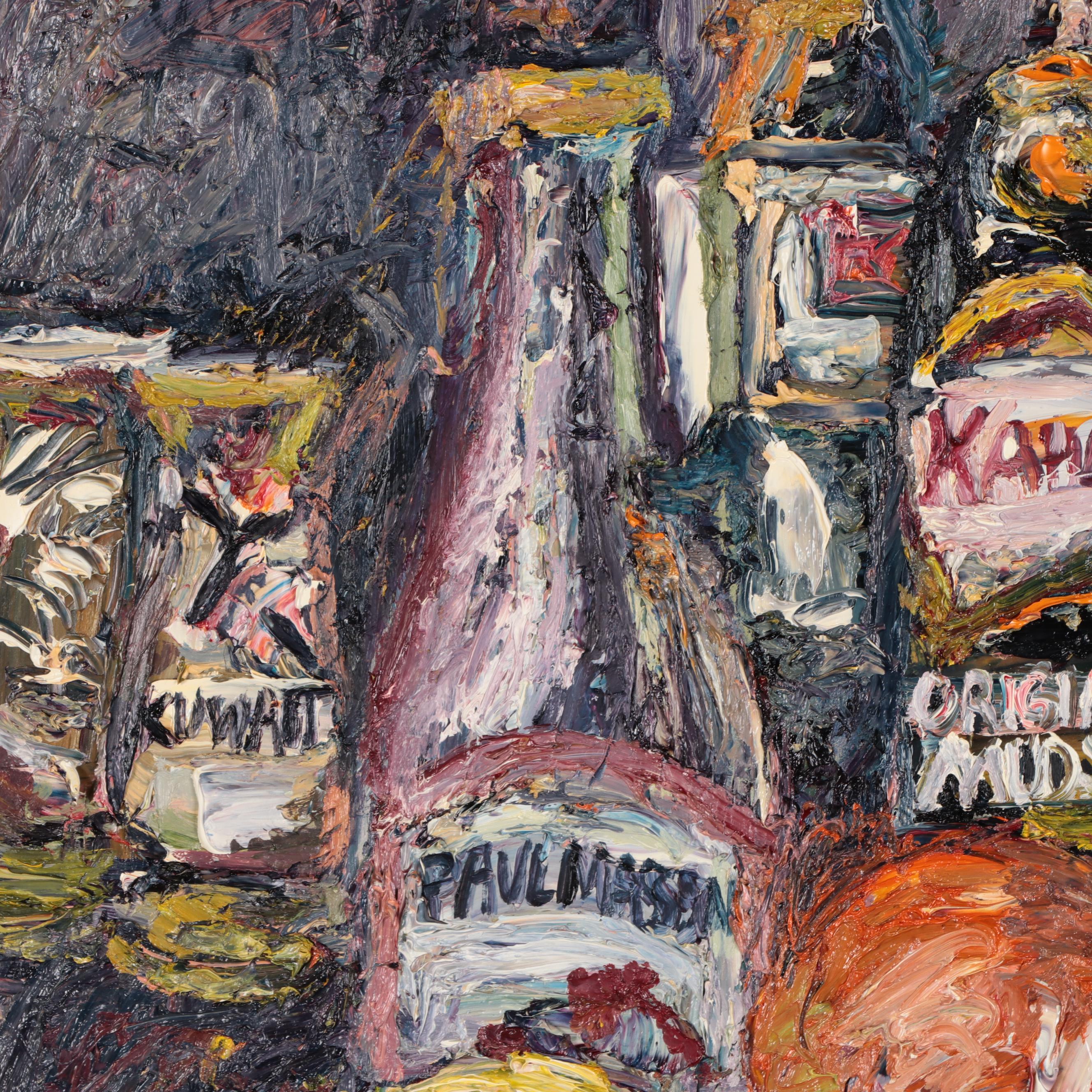 Steve Nassano Impasto Still Life Oil Painting, 2018