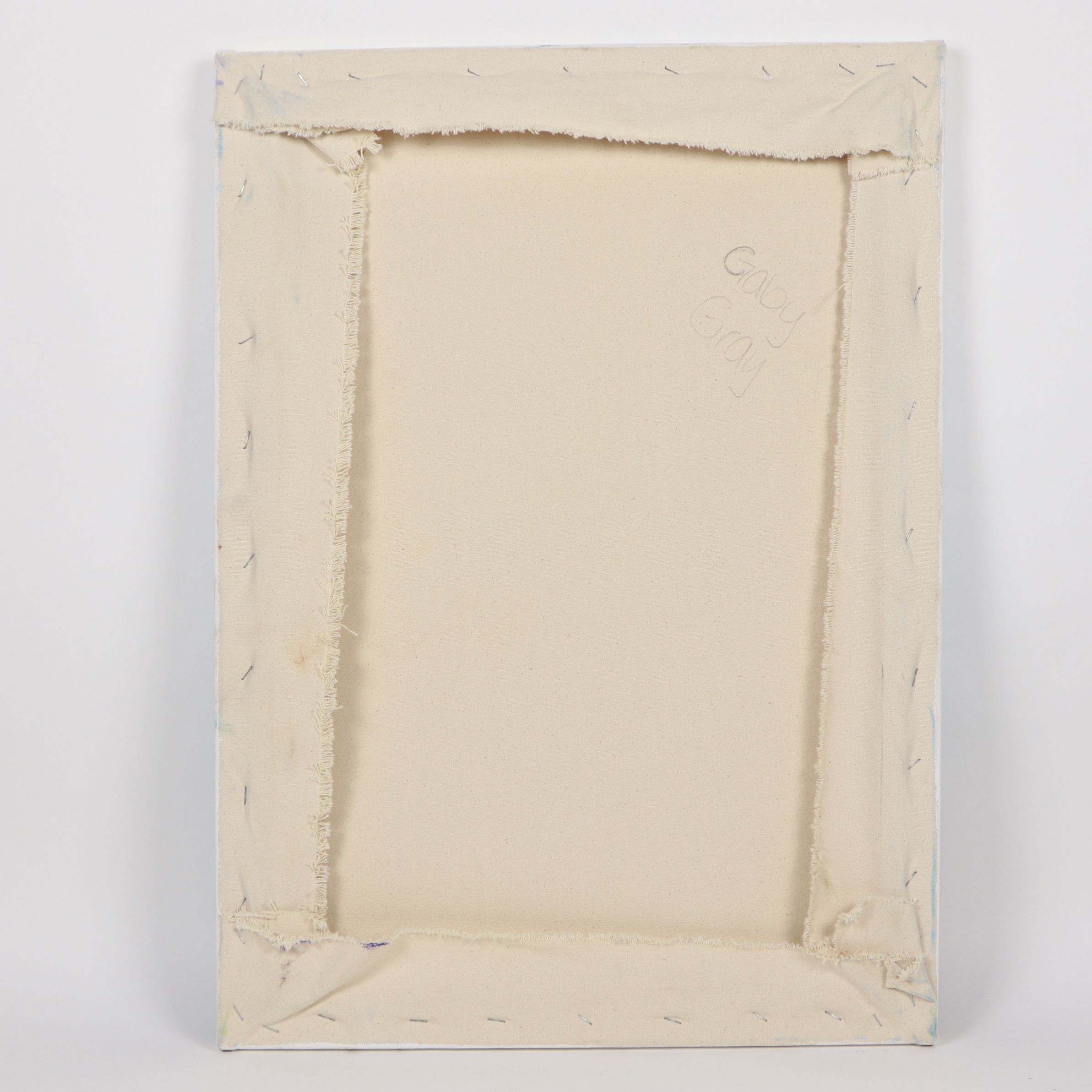 Oil Painting After Pablo Picasso "Abstraction: Background with Blue Cloudy Sky"