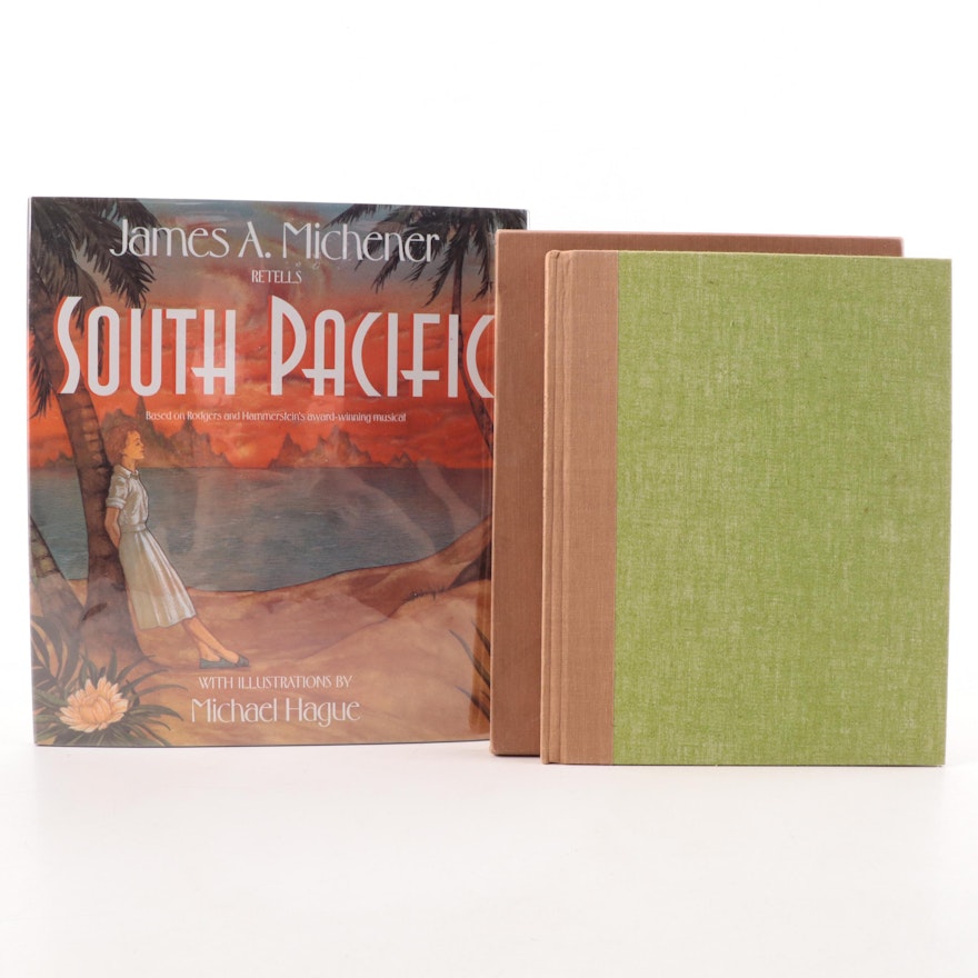Michael Hague Signed First Edition "South Pacific" by James A. Michener and More
