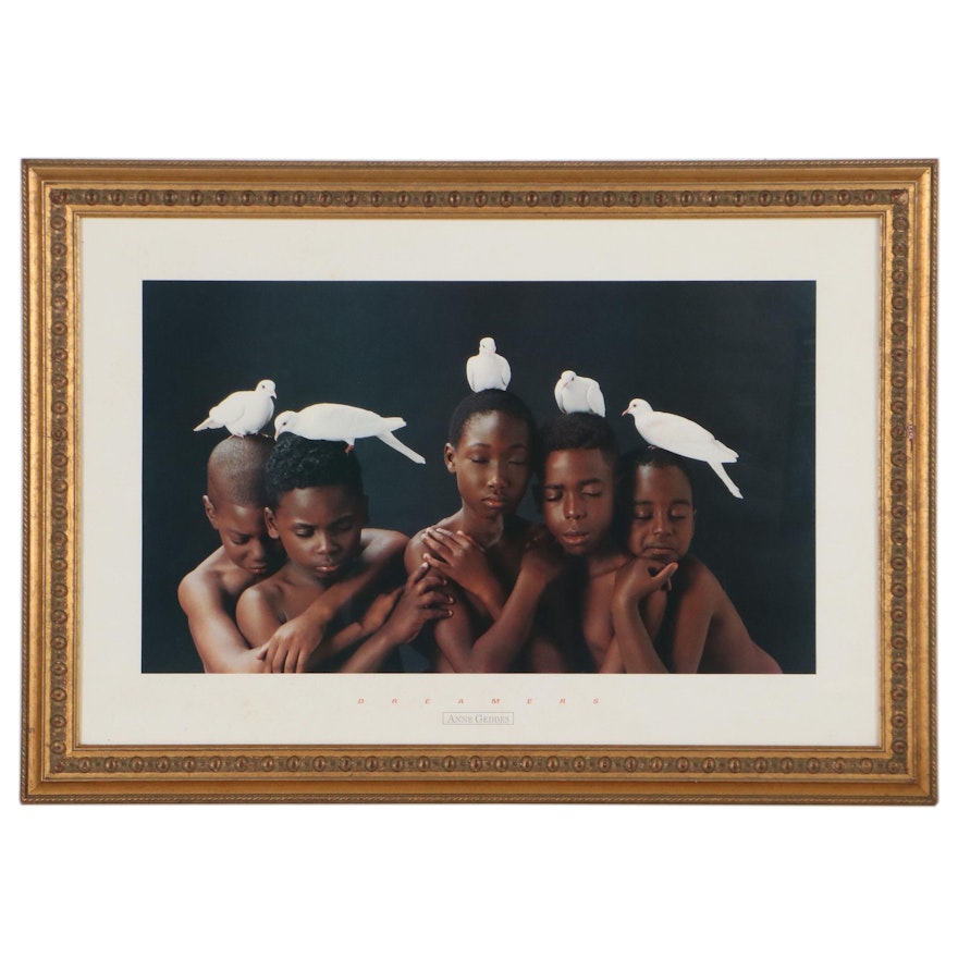 Offset Lithograph After Anne Geddes "Dreamers," Late 20th Century