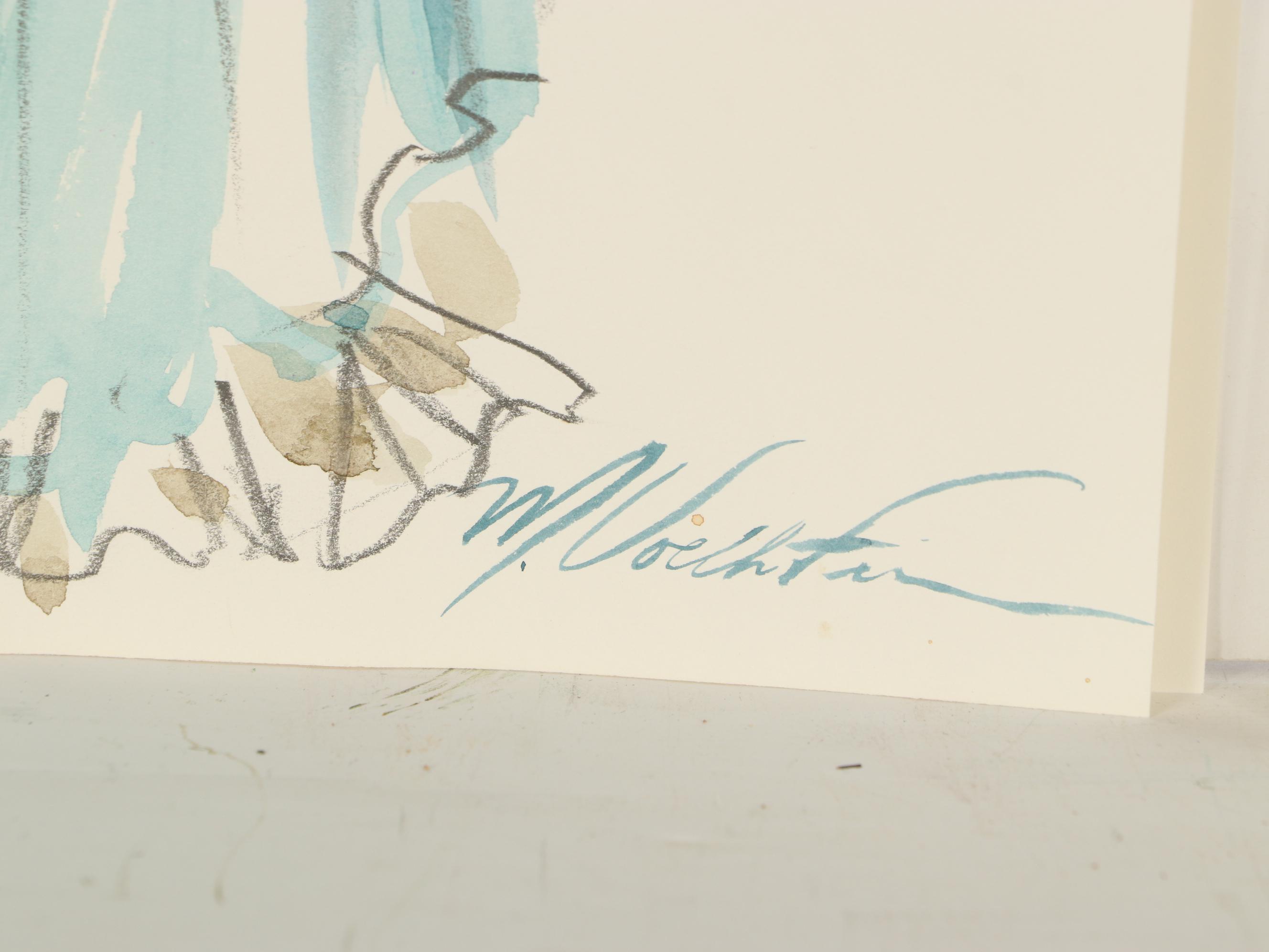 Margaret Voelker-Ferrier Watercolor Fashion Illustrations