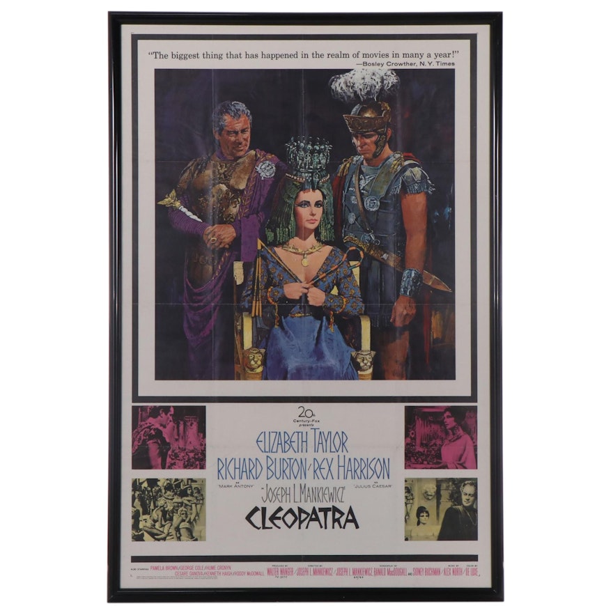 "Cleopatra" Photomechanical Movie Poster