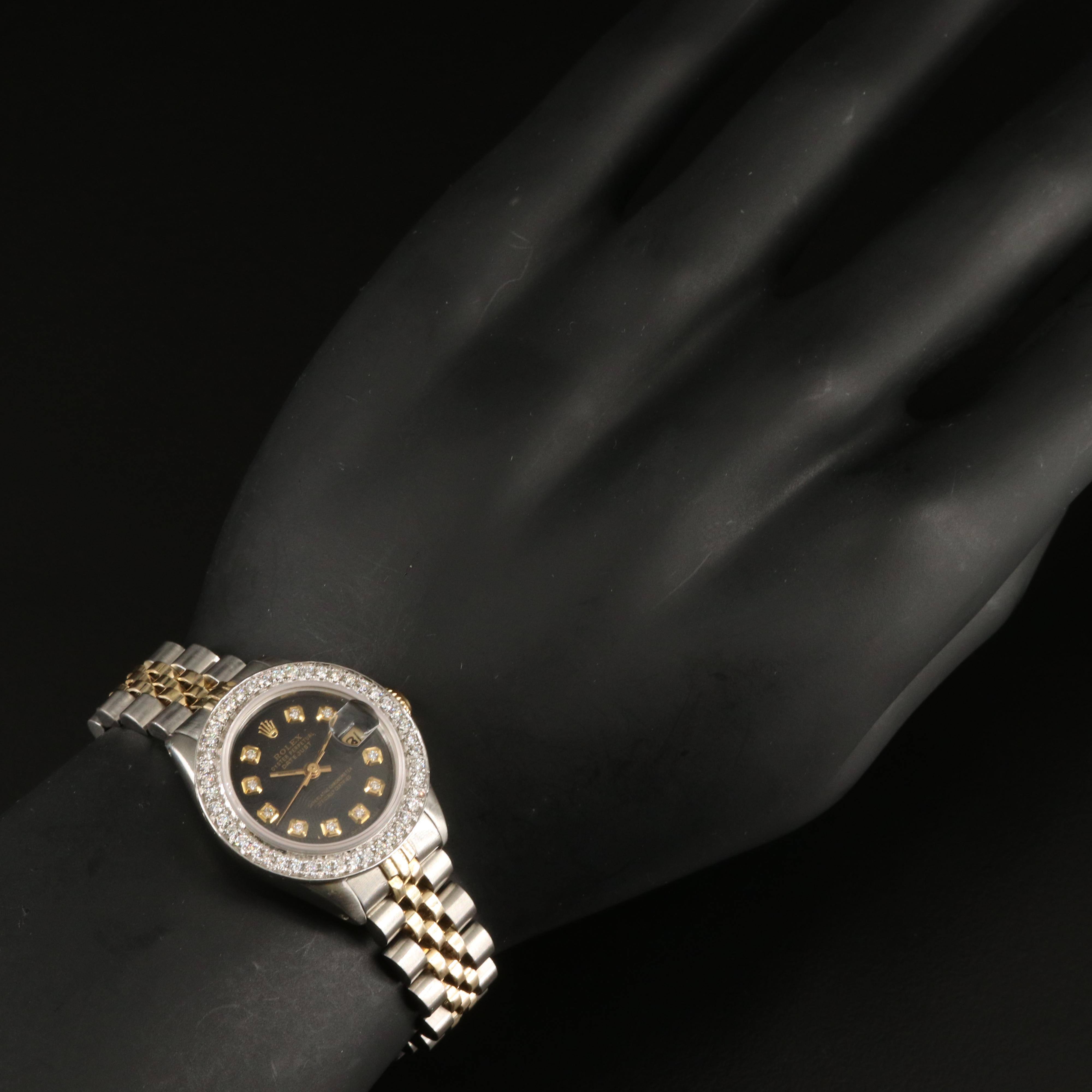 1979 Rolex Datejust Diamond Bezel and Dial Automatic Watch