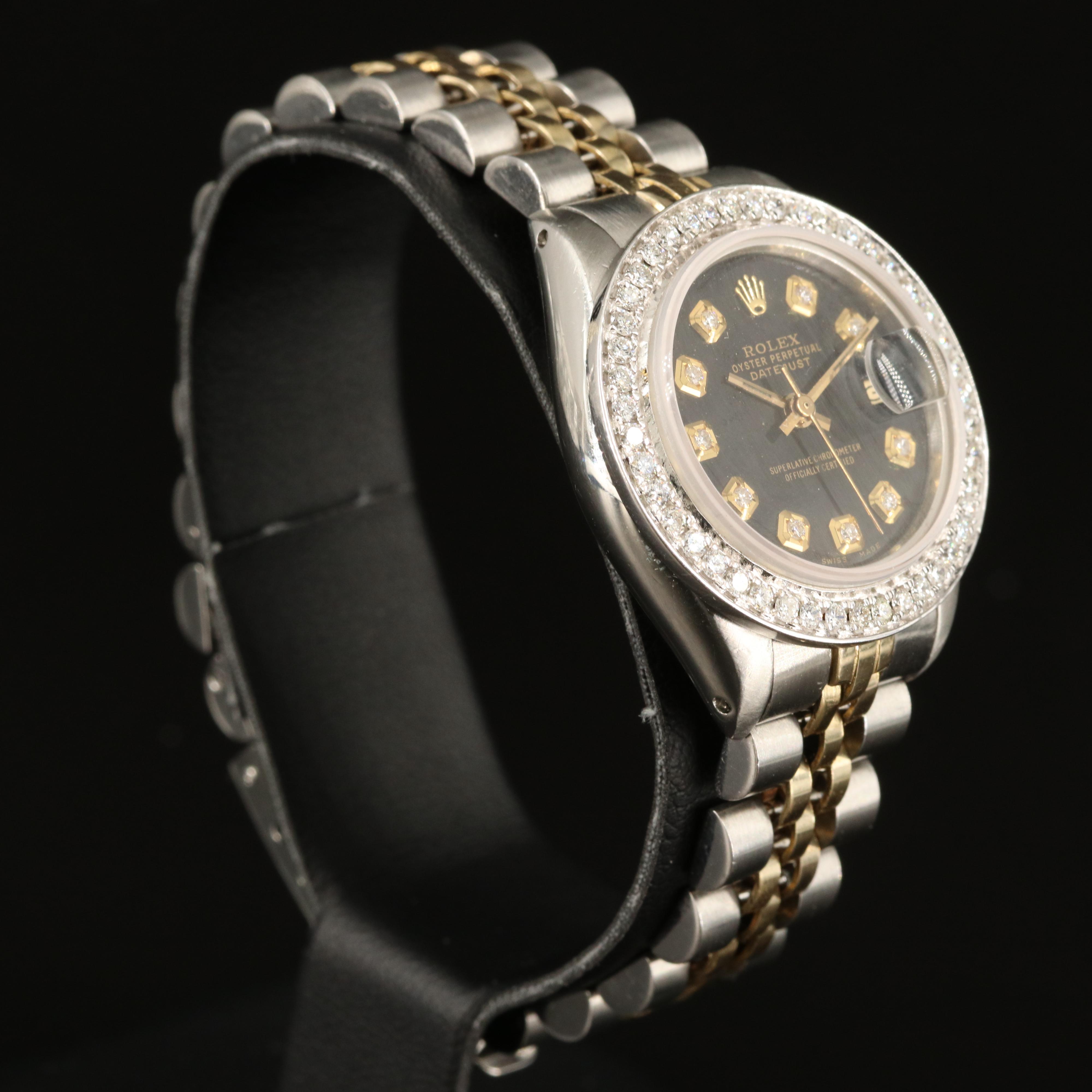 1979 Rolex Datejust Diamond Bezel and Dial Automatic Watch