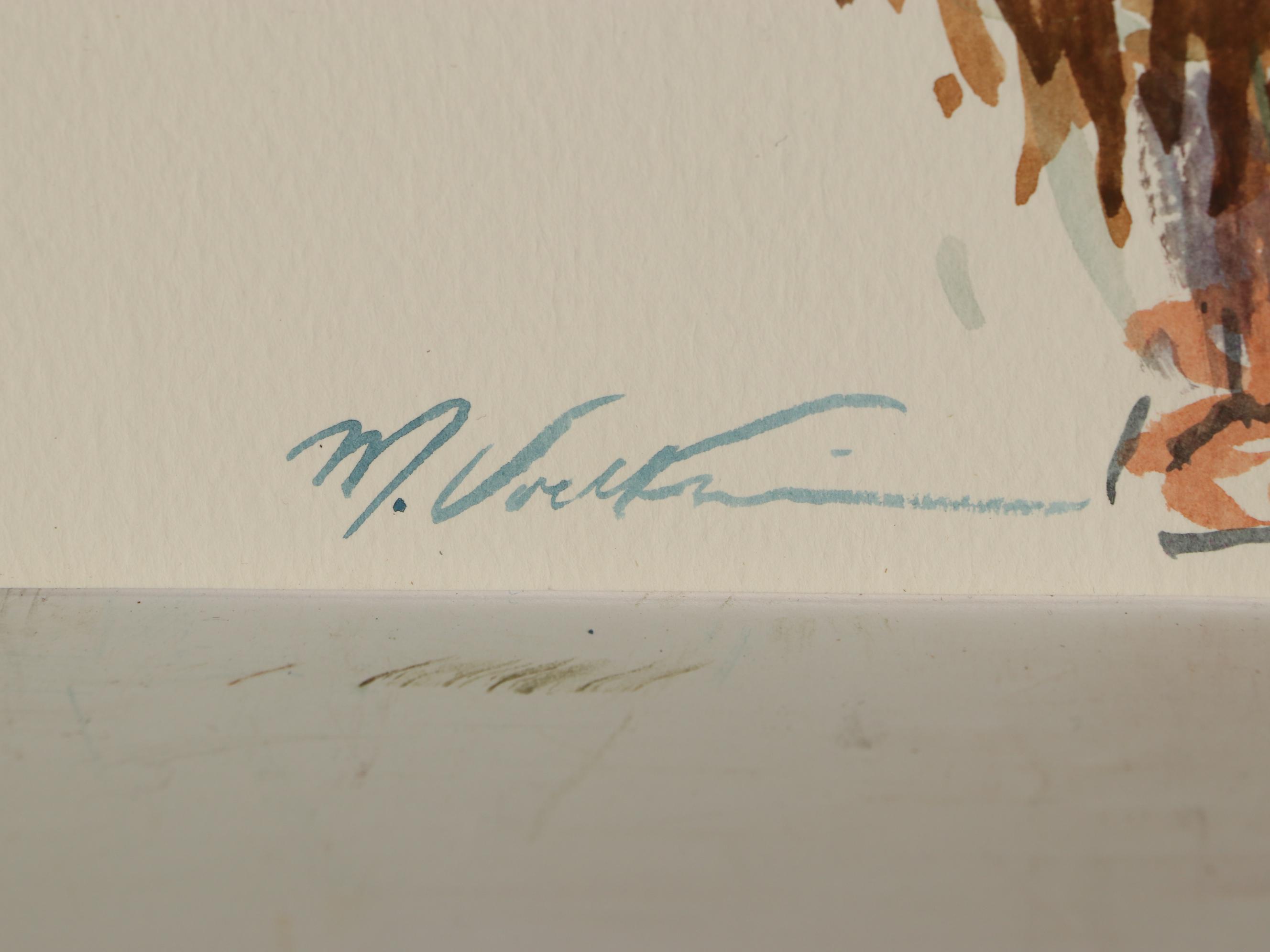 Margaret Voelker-Ferrier Watercolor Fashion Illustrations