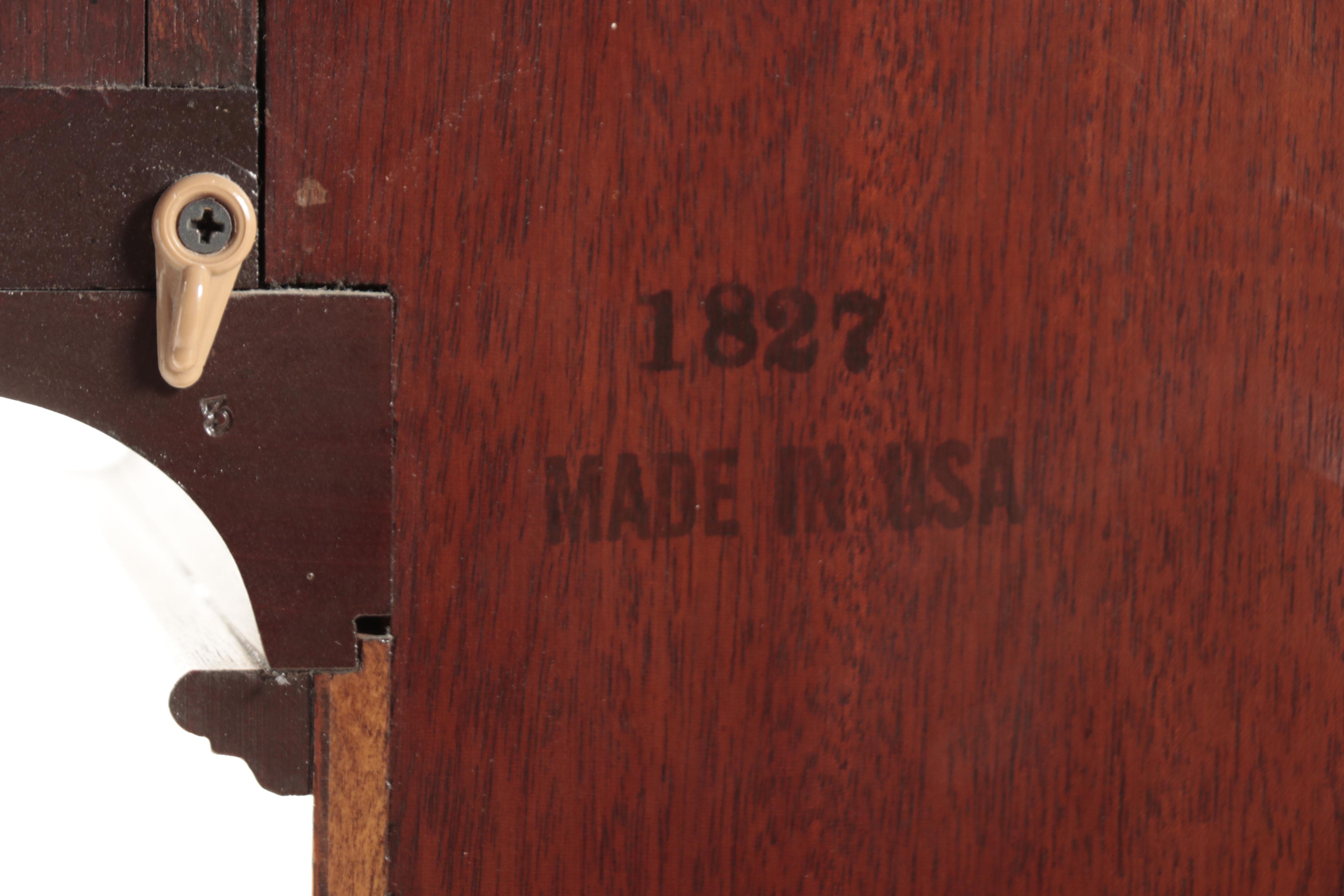 Sligh Federal Style "Aaron Willard" Reproduction Mahogany Grandfather Clock