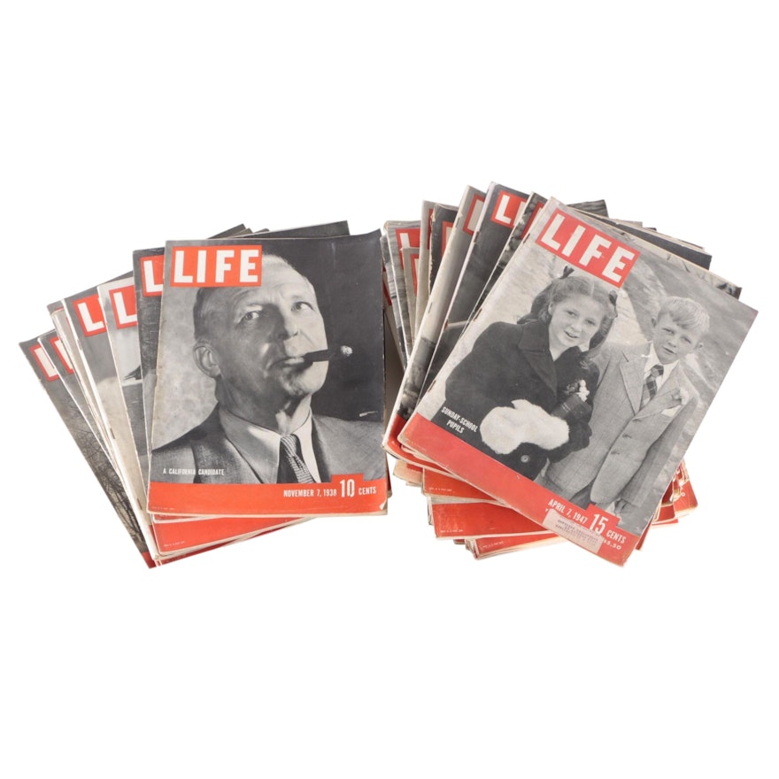 "LIFE" Magazine Collection, 1930s-1940s