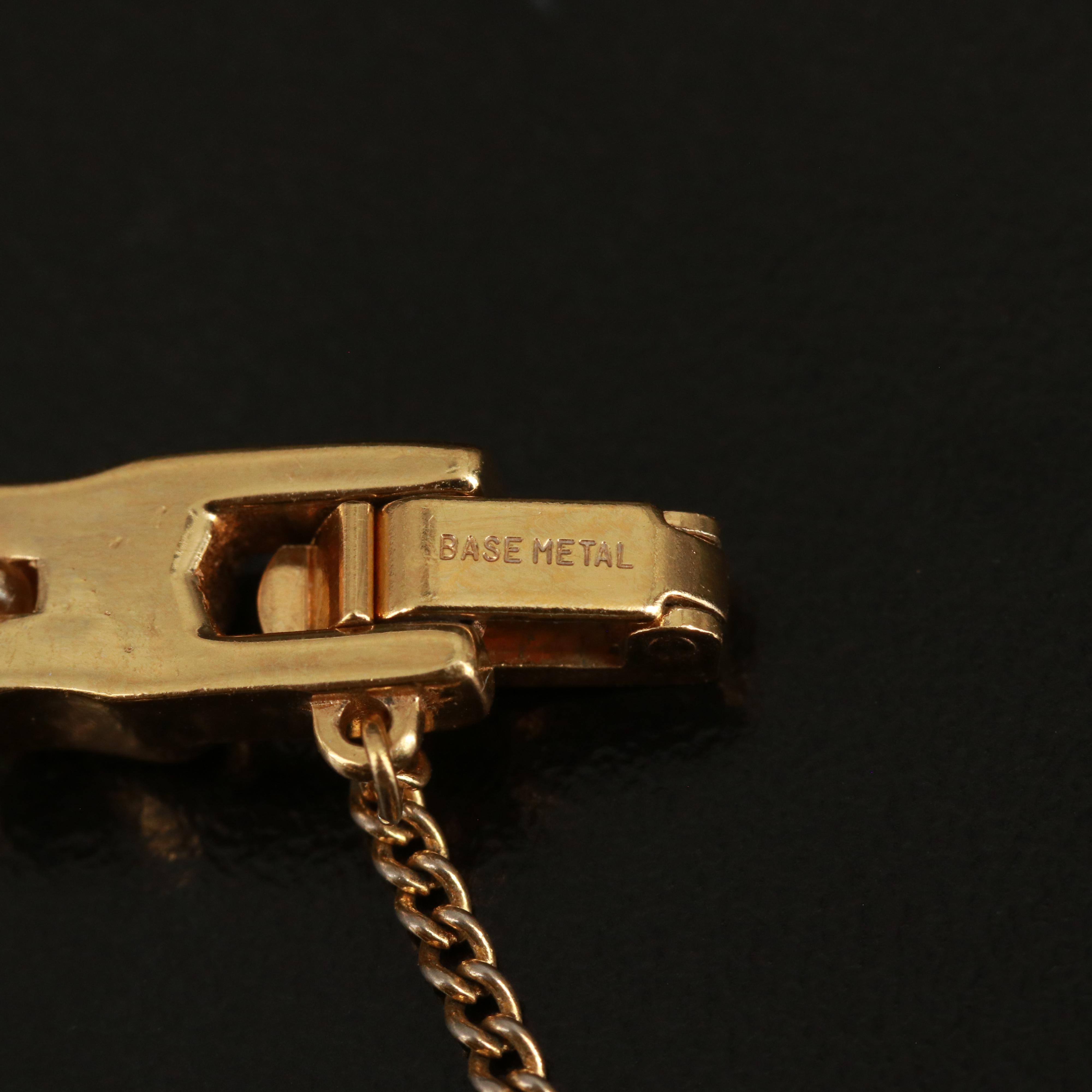 Mikimoto Pearl 18K Gold Plated Quartz Watch