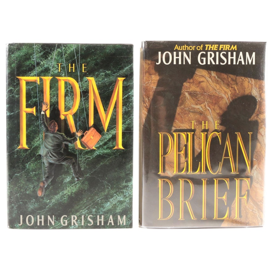 Signed First Edition "The Pelican Brief" and More by John Grisham