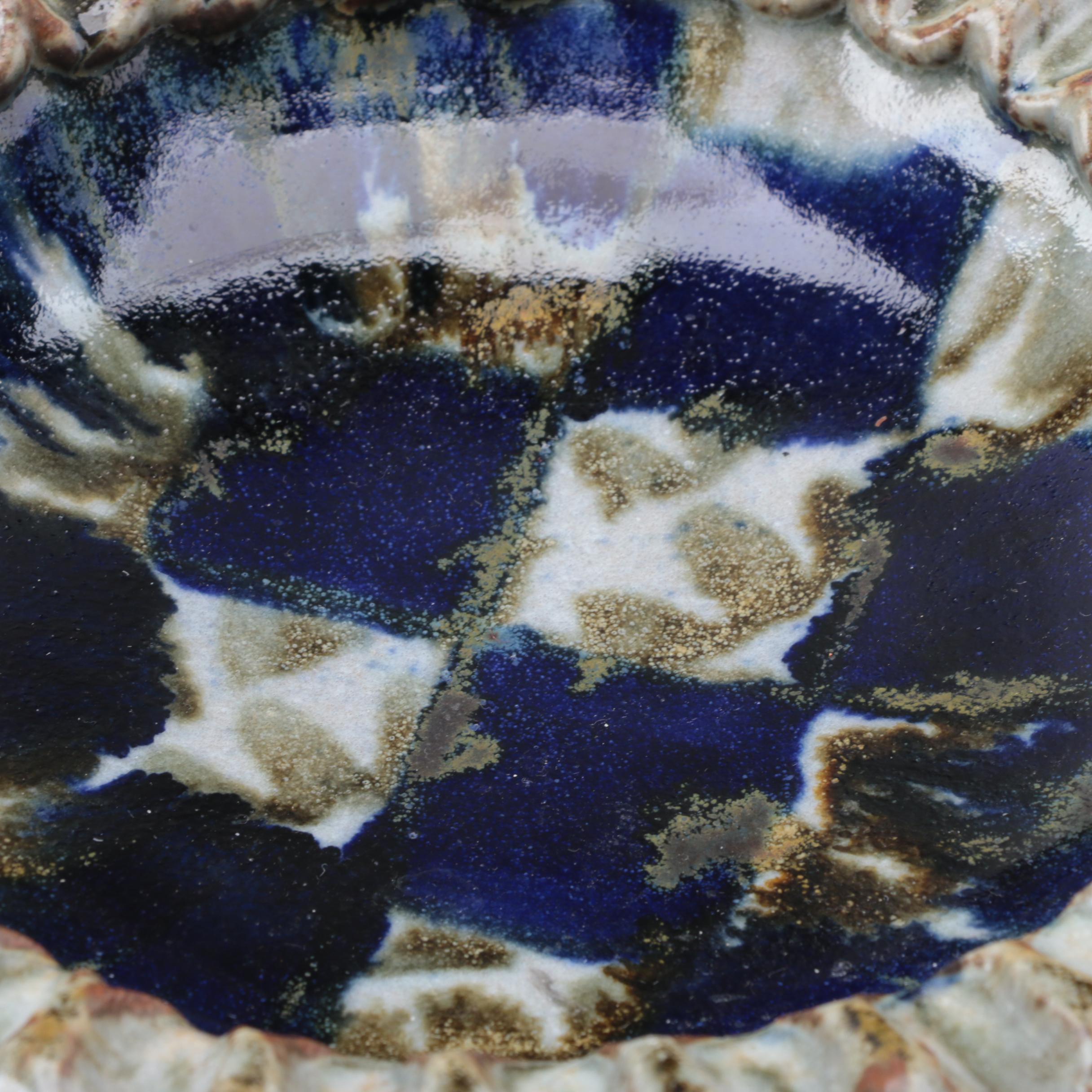 Robert Sperry Studio Stoneware Candlestick and Other Table Accessories