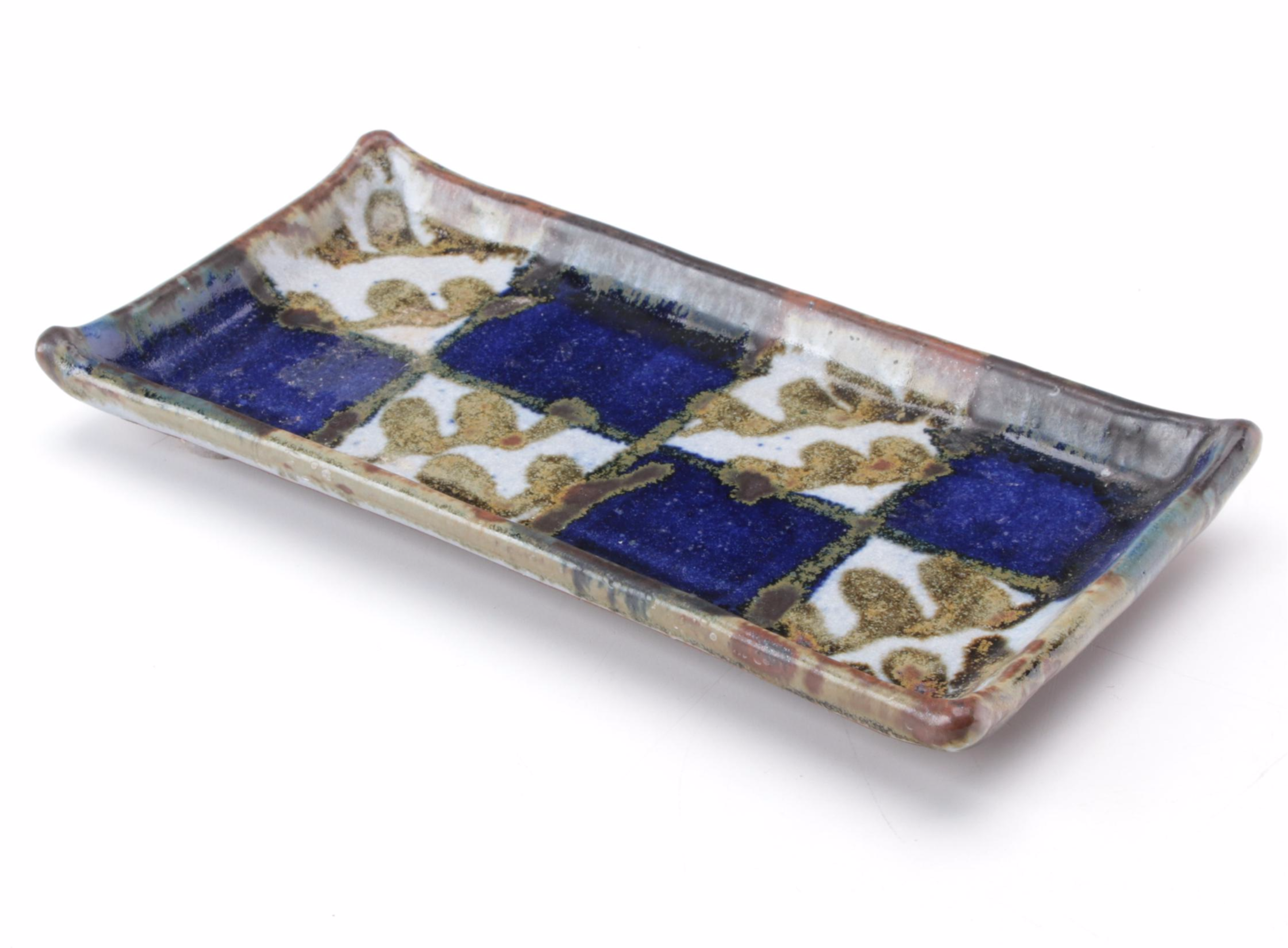 Robert Sperry Studio Stoneware Candlestick and Other Table Accessories