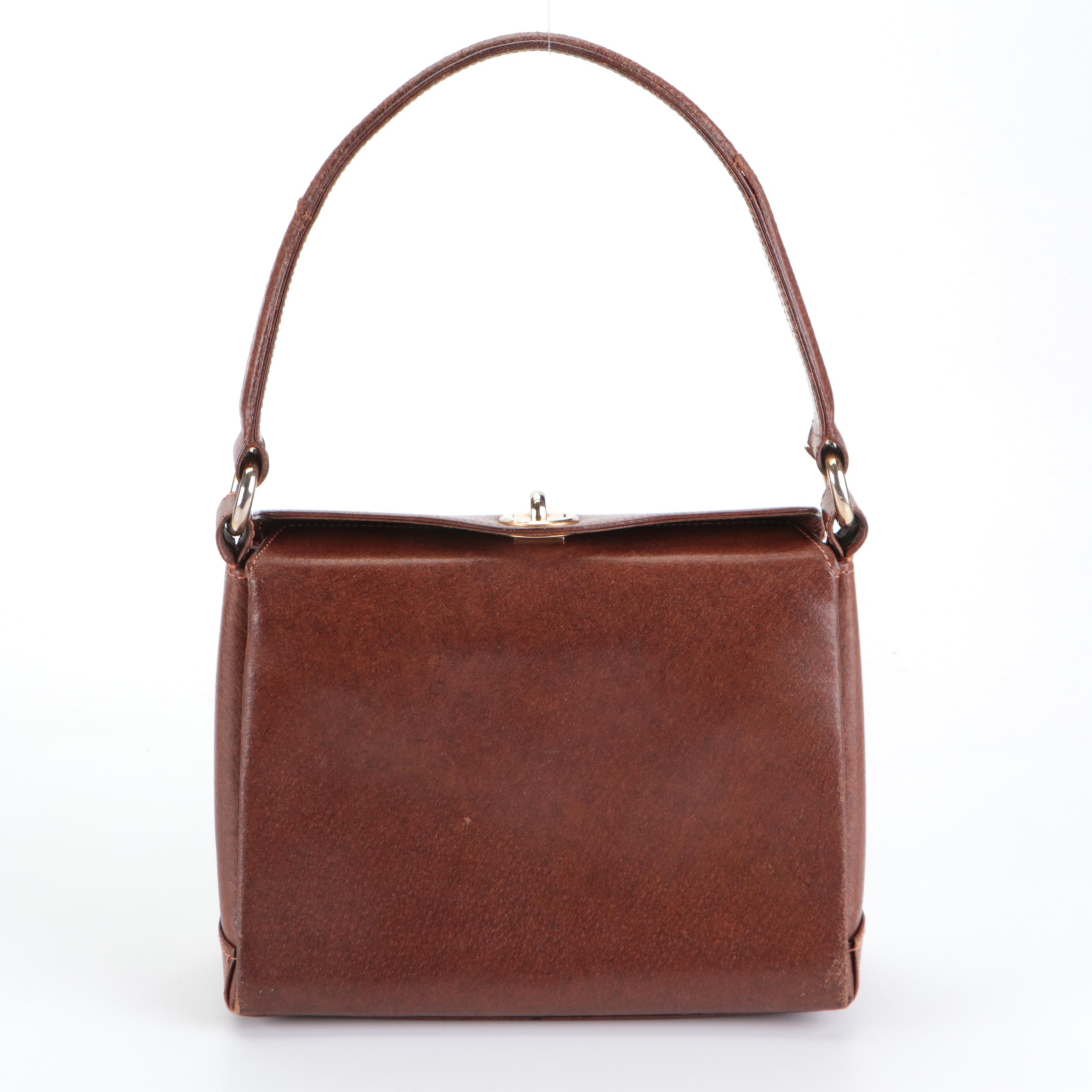 Gucci Shoulder Bag in Pigskin Leather, 1960s