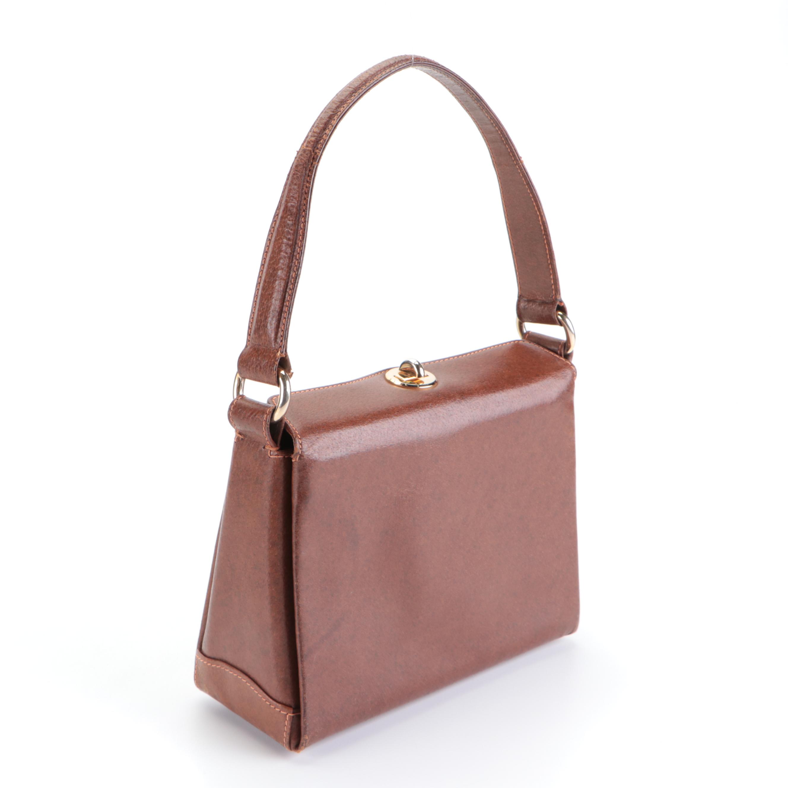 Gucci Shoulder Bag in Pigskin Leather, 1960s