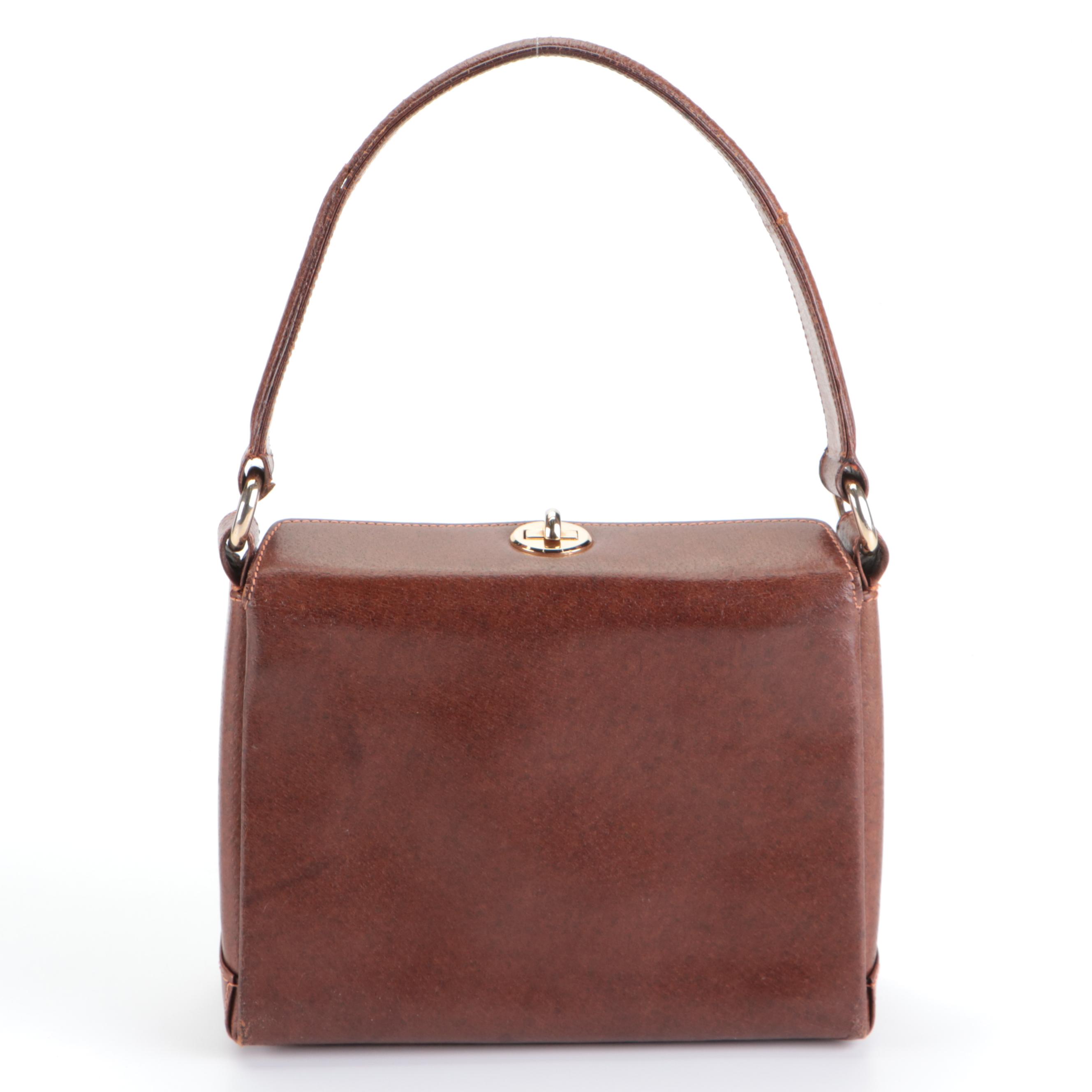 Gucci Shoulder Bag in Pigskin Leather, 1960s