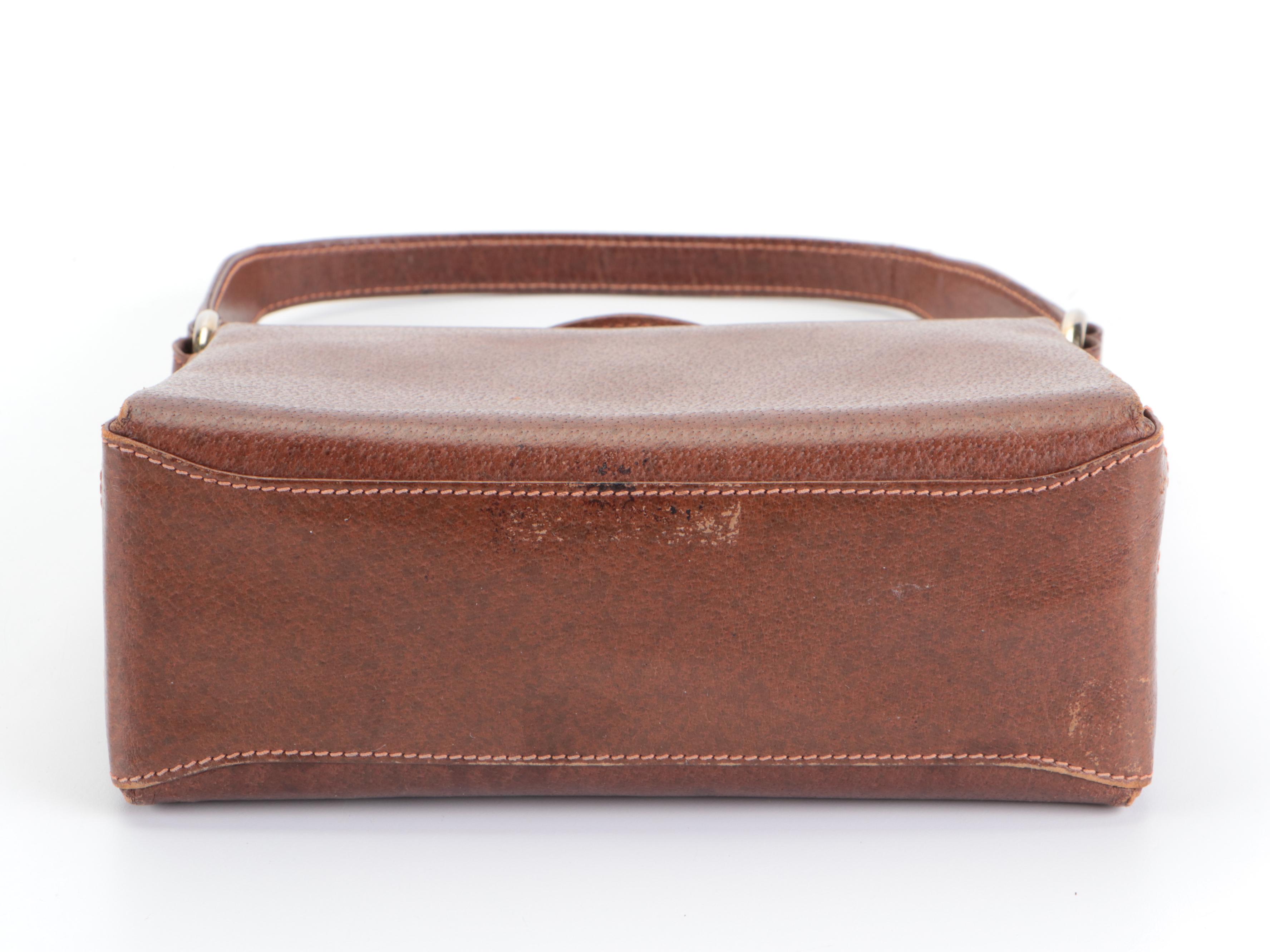 Gucci Shoulder Bag in Pigskin Leather, 1960s