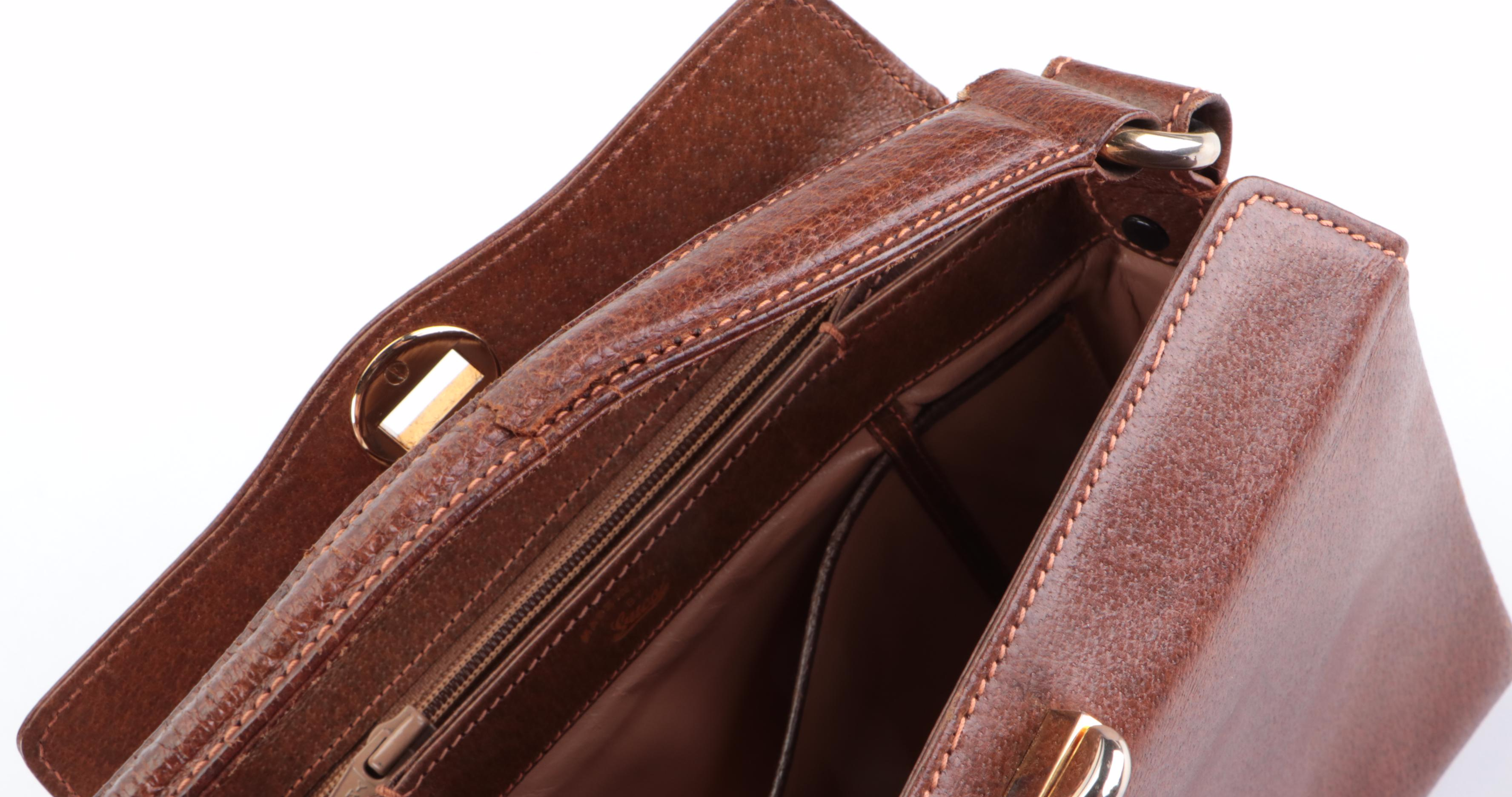 Gucci Shoulder Bag in Pigskin Leather, 1960s