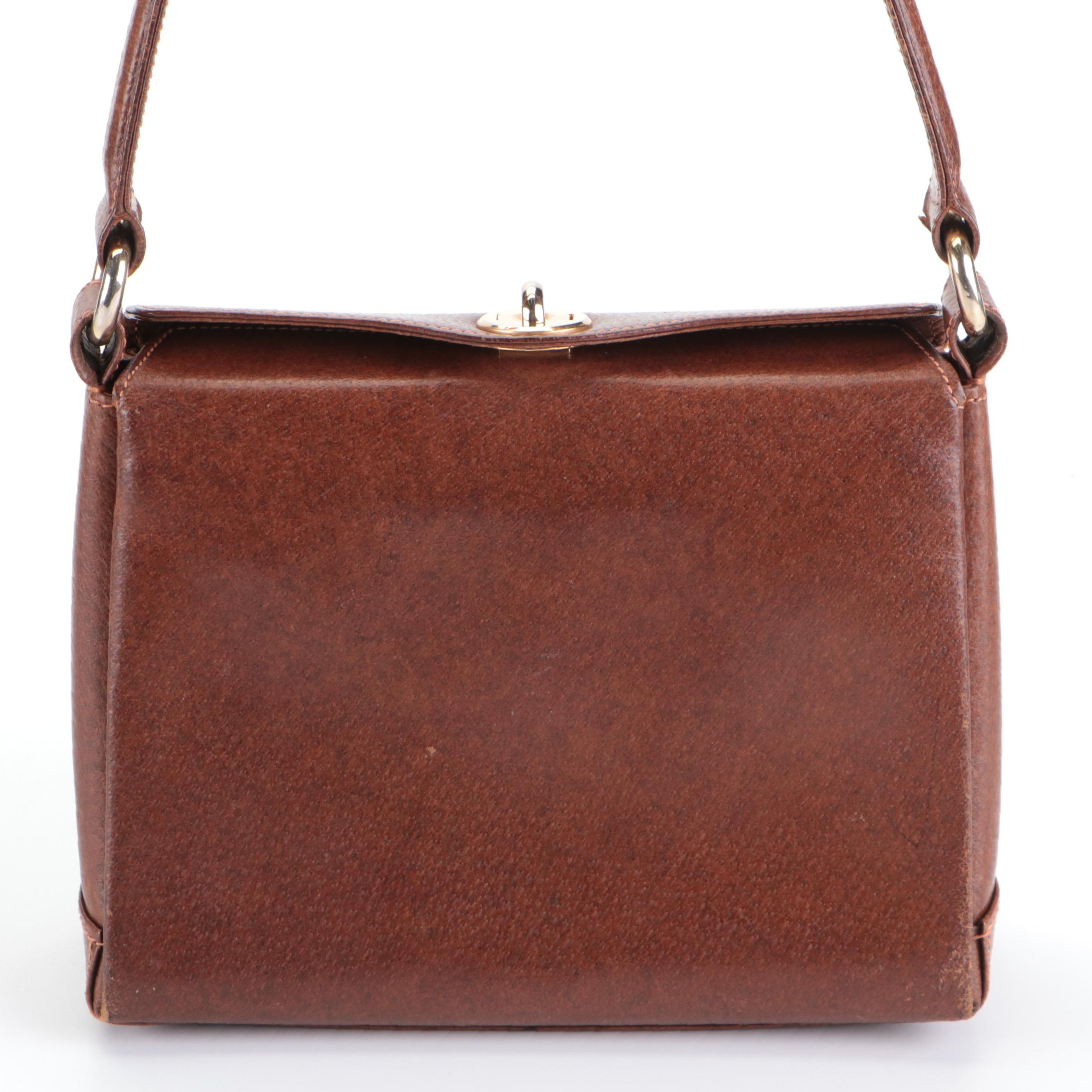 Gucci Shoulder Bag in Pigskin Leather, 1960s