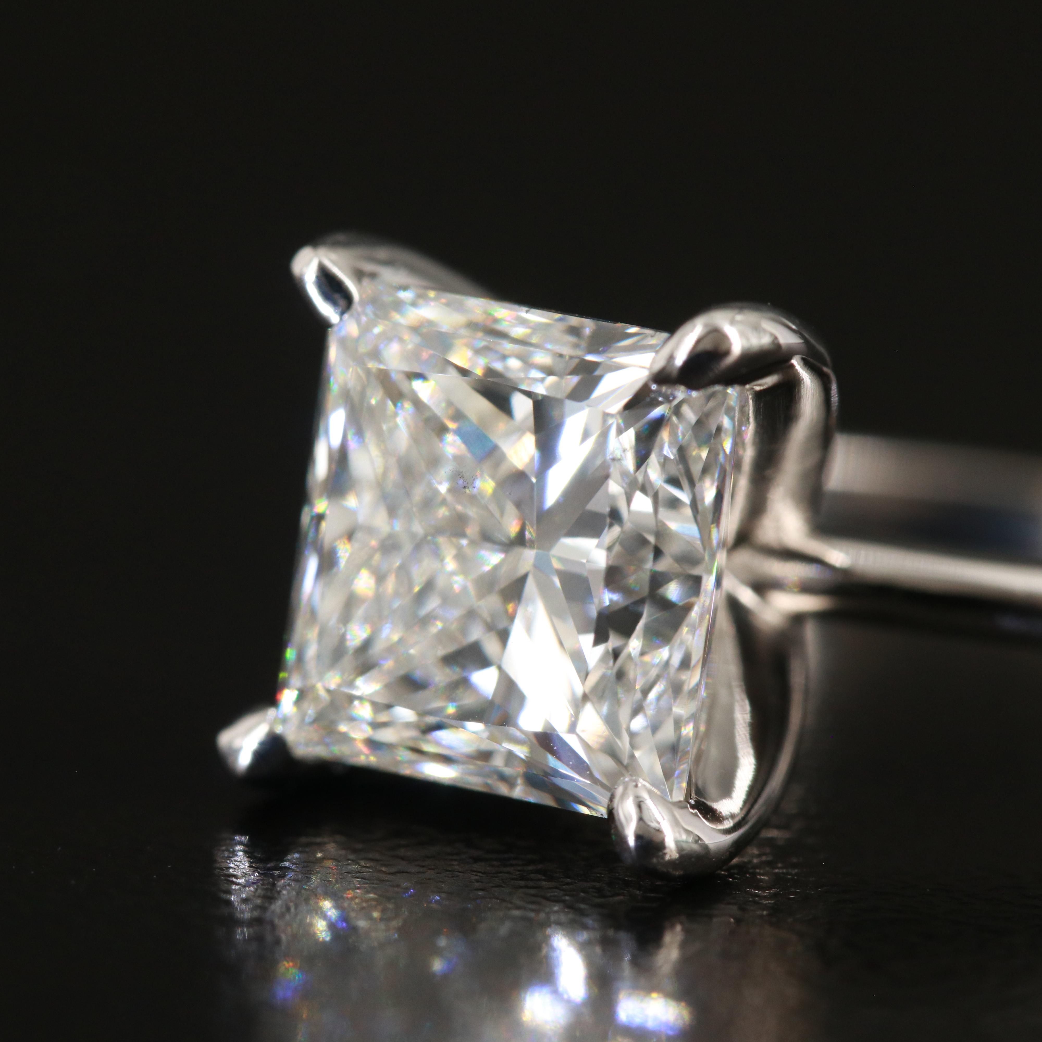 14K 5.02 CT Diamond Solitaire Ring with IGI Report