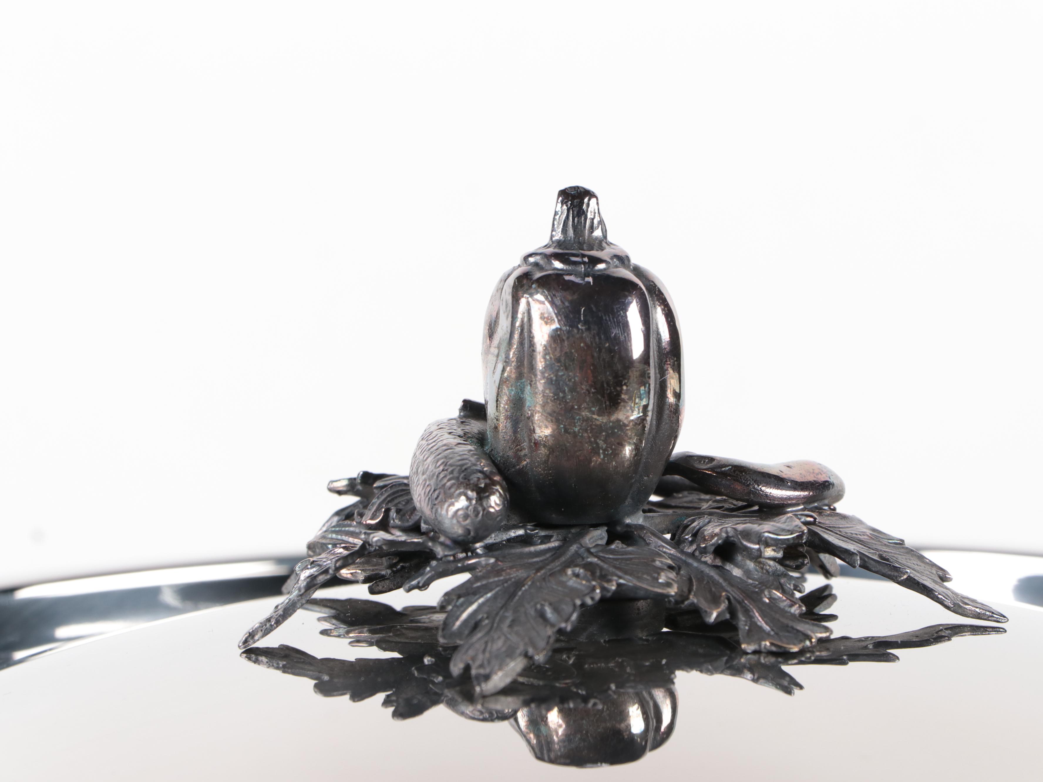 Ruffoni "Opus Prima" Hammered Stainless Steel Cookware with Silver Plate Finials