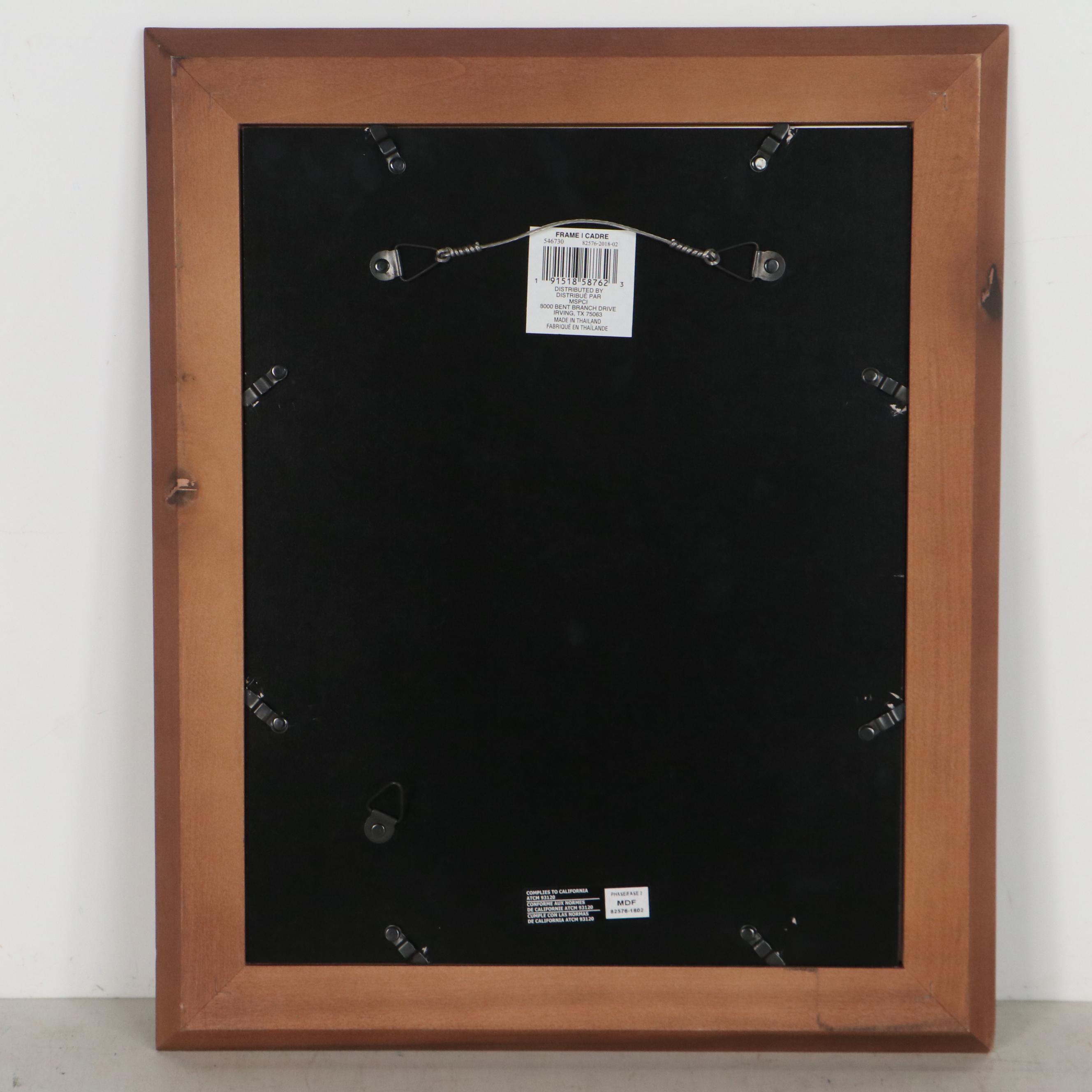 Victor Vasarely Op Art Lithograph of Zebras