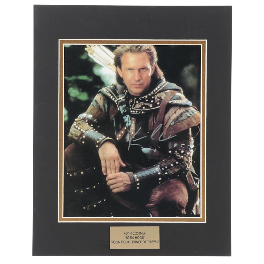 Kevin Costner Signed "Robin Hood: Prince of Thieves" Movie Photo Print, COA