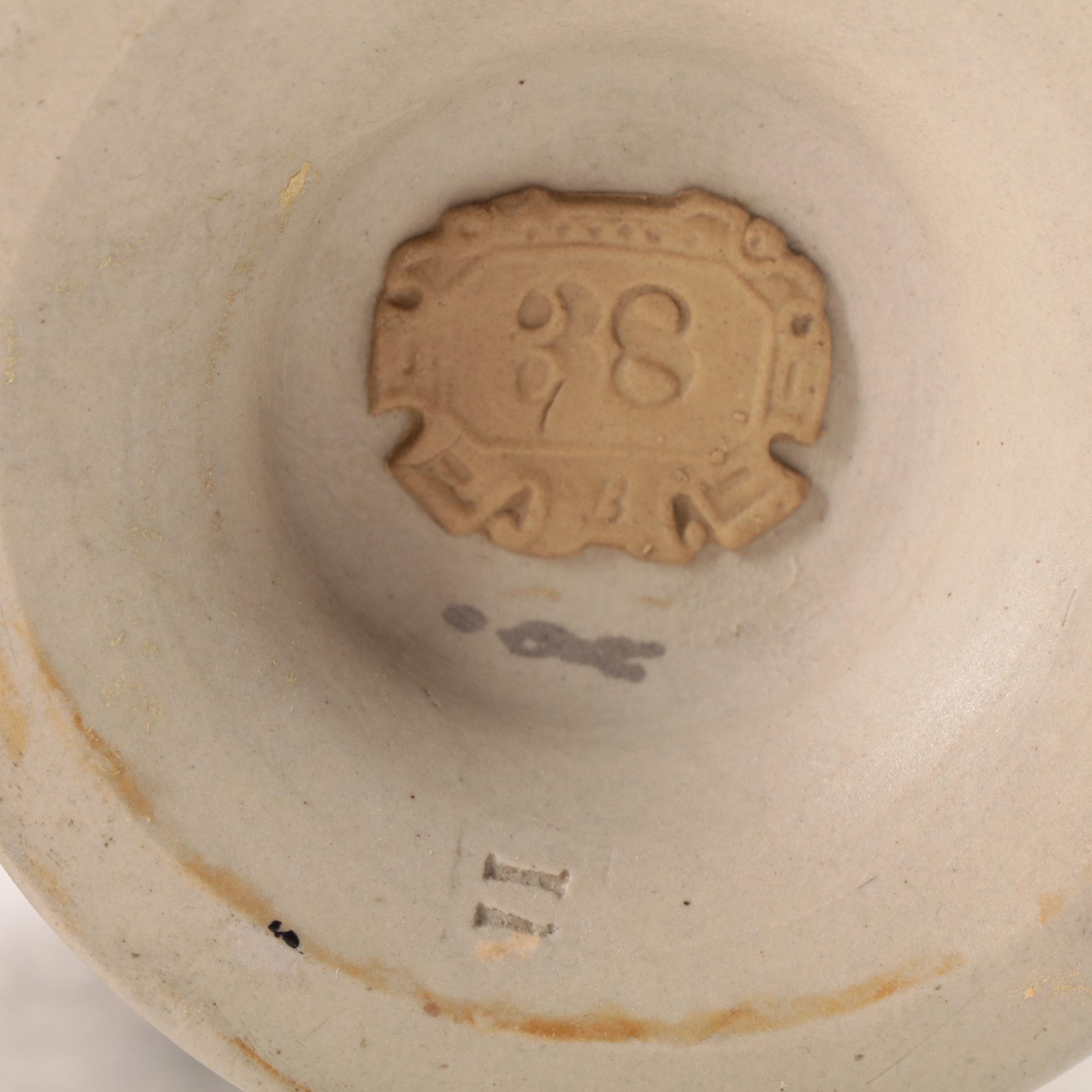 Villeroy & Boch Mettlach Silver Luster Stoneware Vases and Tableware