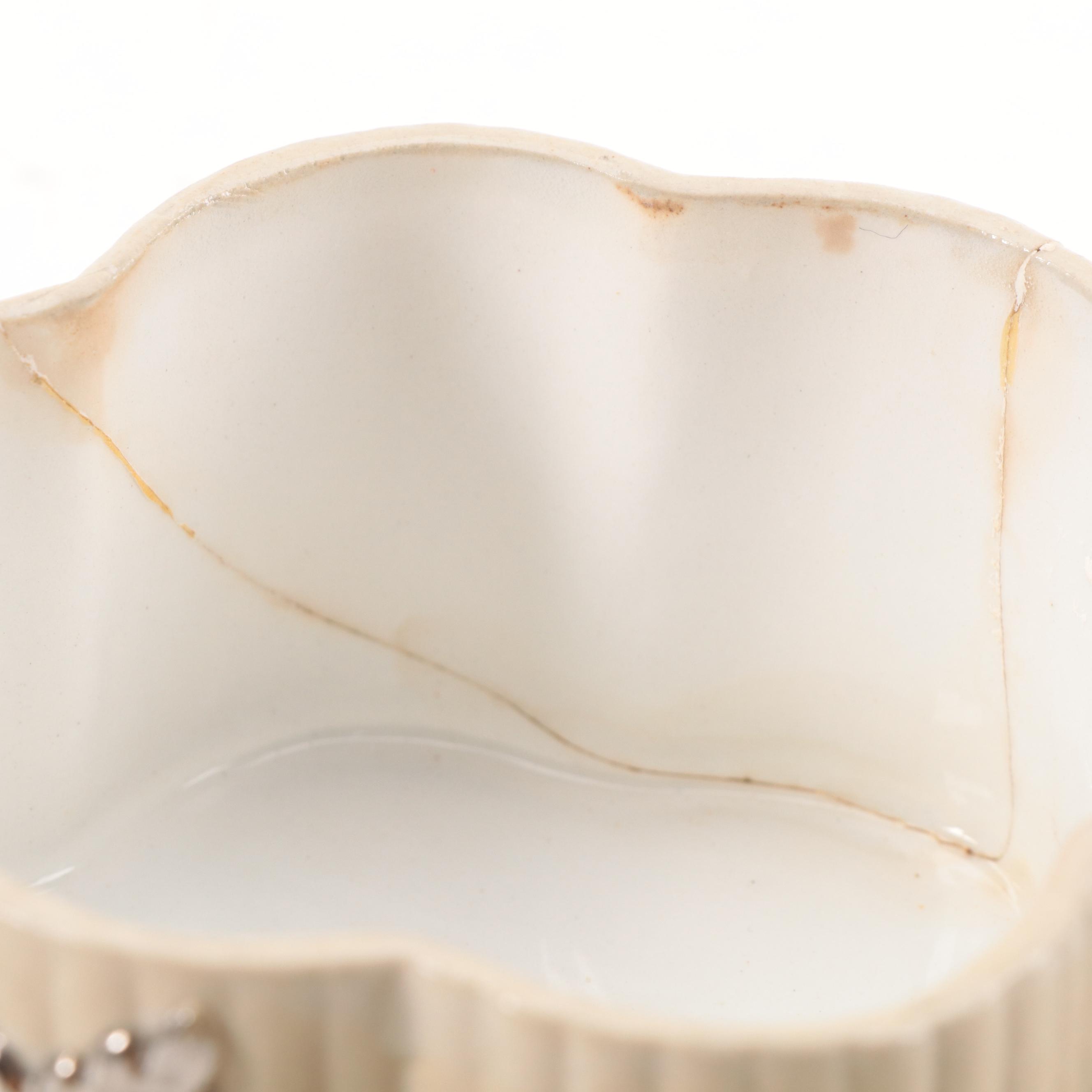 Villeroy & Boch Mettlach Silver Luster Stoneware Vases and Tableware