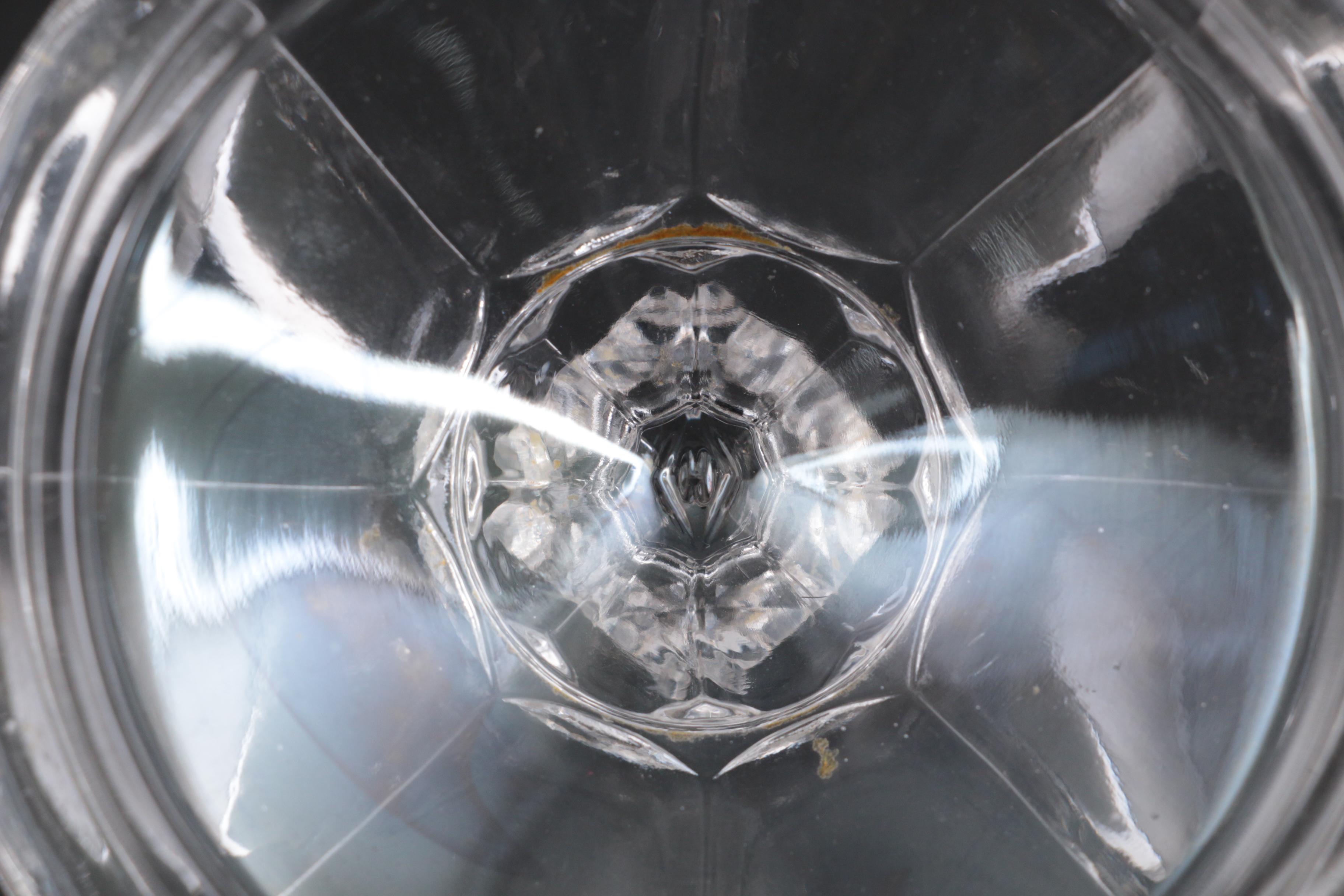 Heisey "Greek Key" Fruit and Other Lidded Jar, Early 20th Century