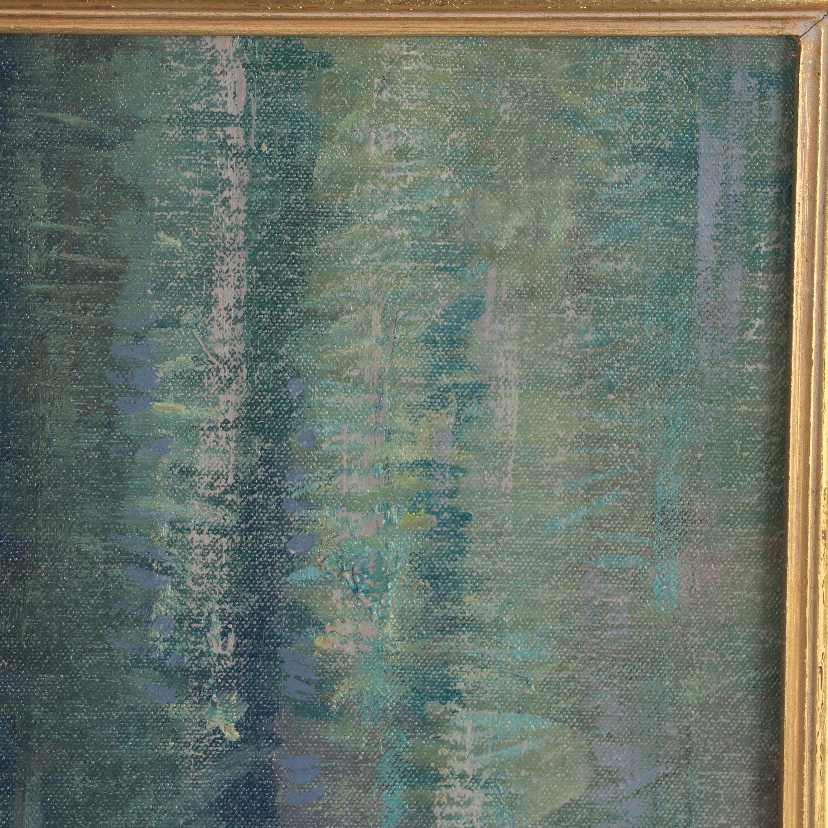 Randolph Coats Figurative Oil Painting of Young Woman