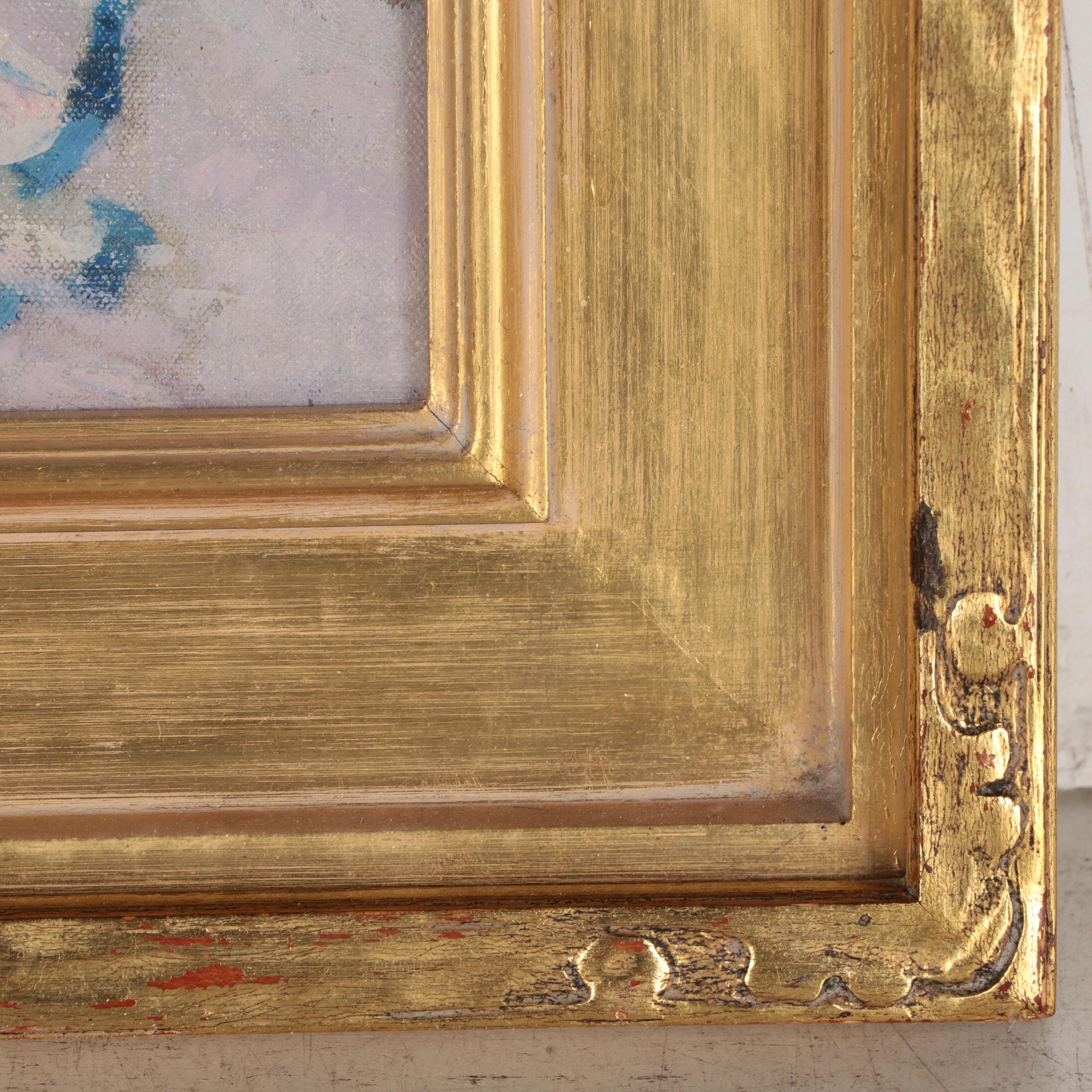 Randolph Coats Figurative Oil Painting of Young Woman