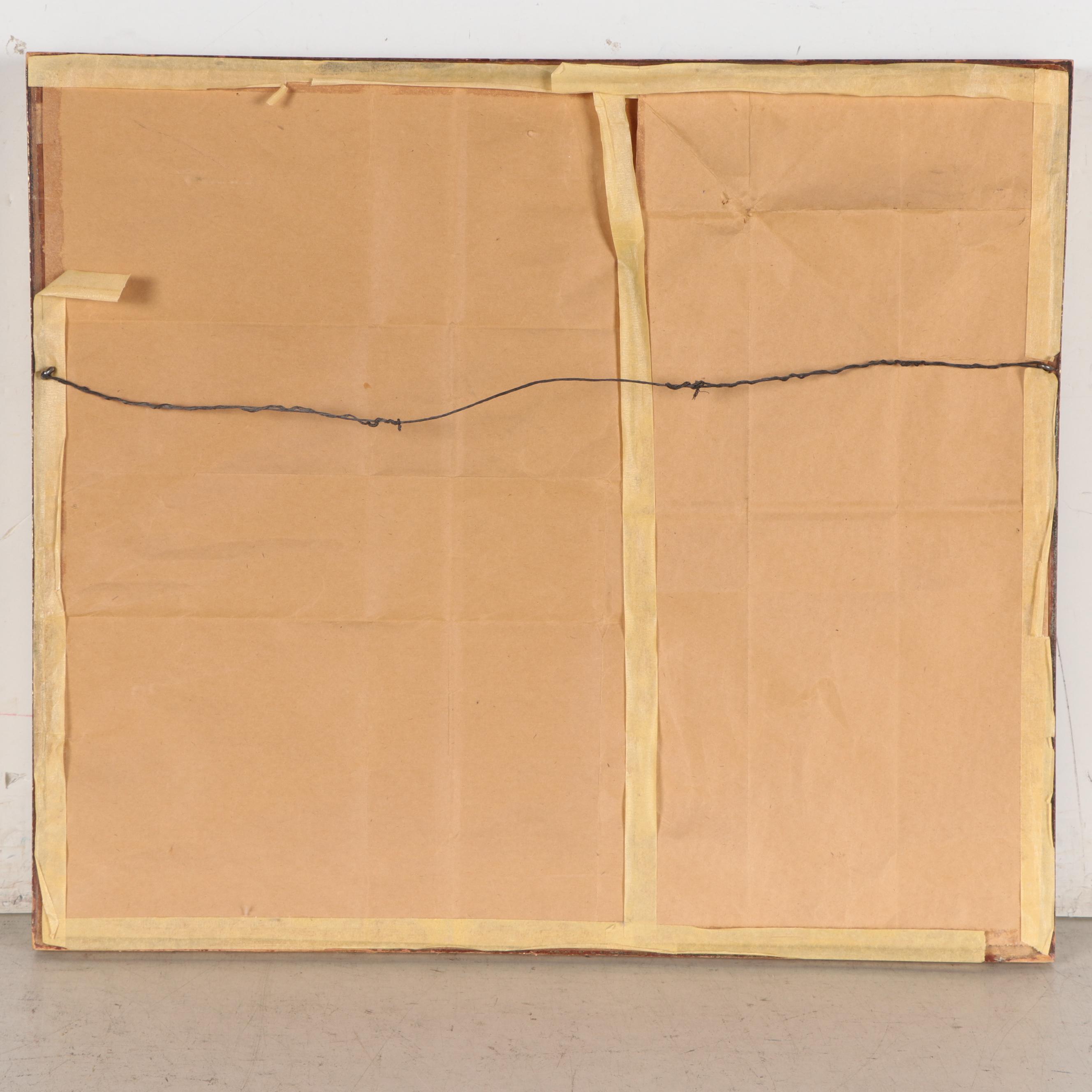 Randolph Coats Figurative Oil Painting of Young Woman