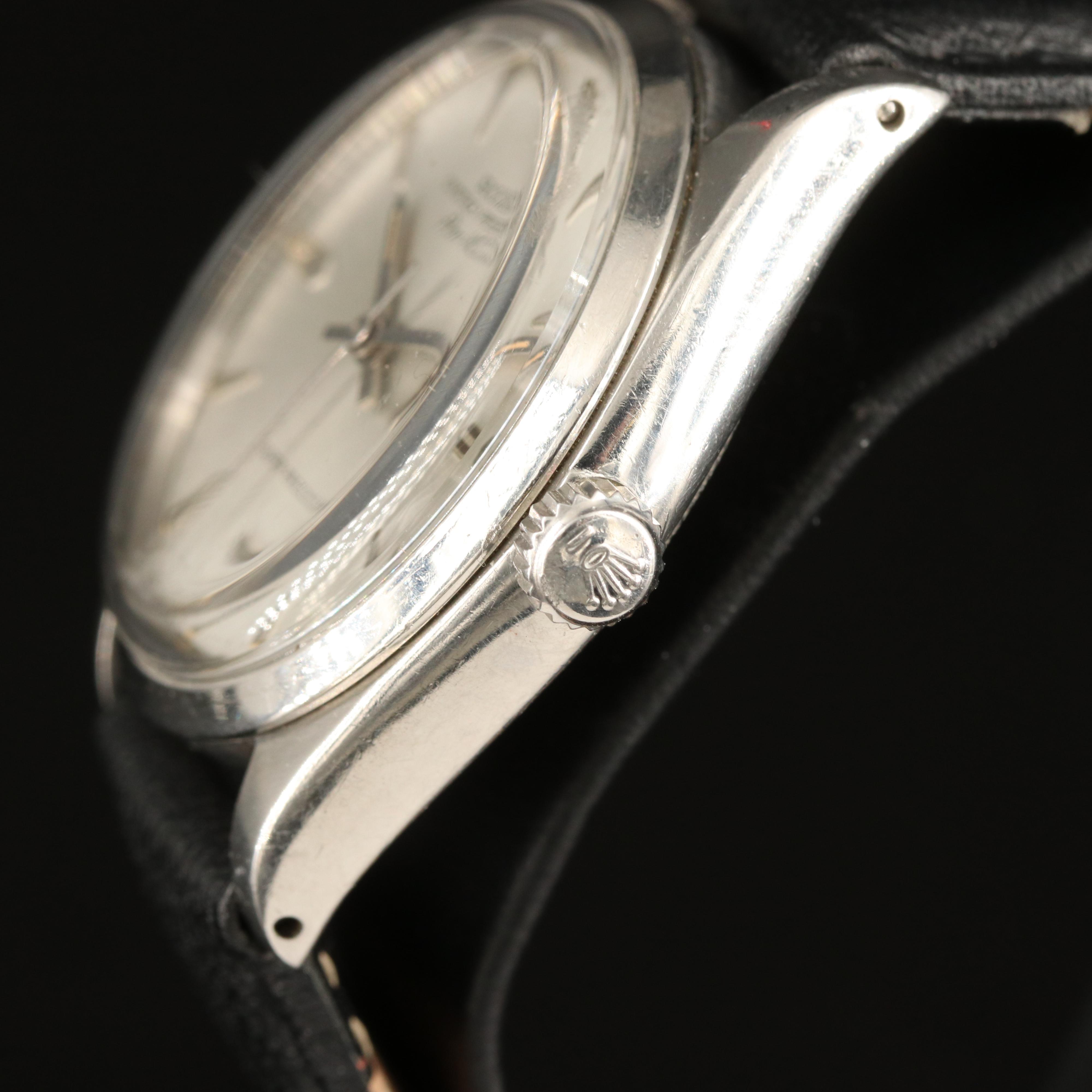 1962 Rolex Air-King Superprecision Stainless Steel Watch