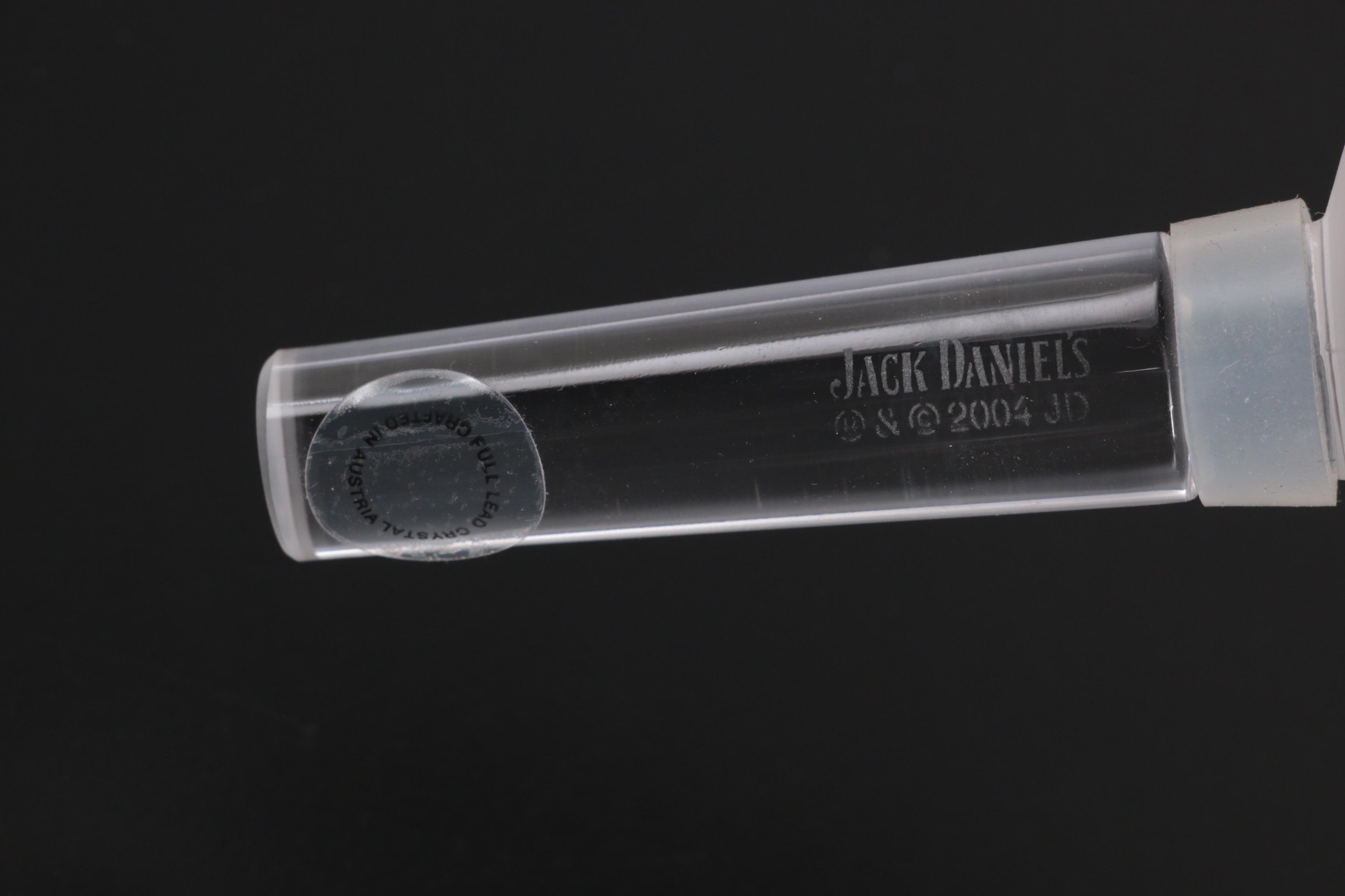 Faceted Clear Glass Decanters with Block Pattern Glass Water Carafe