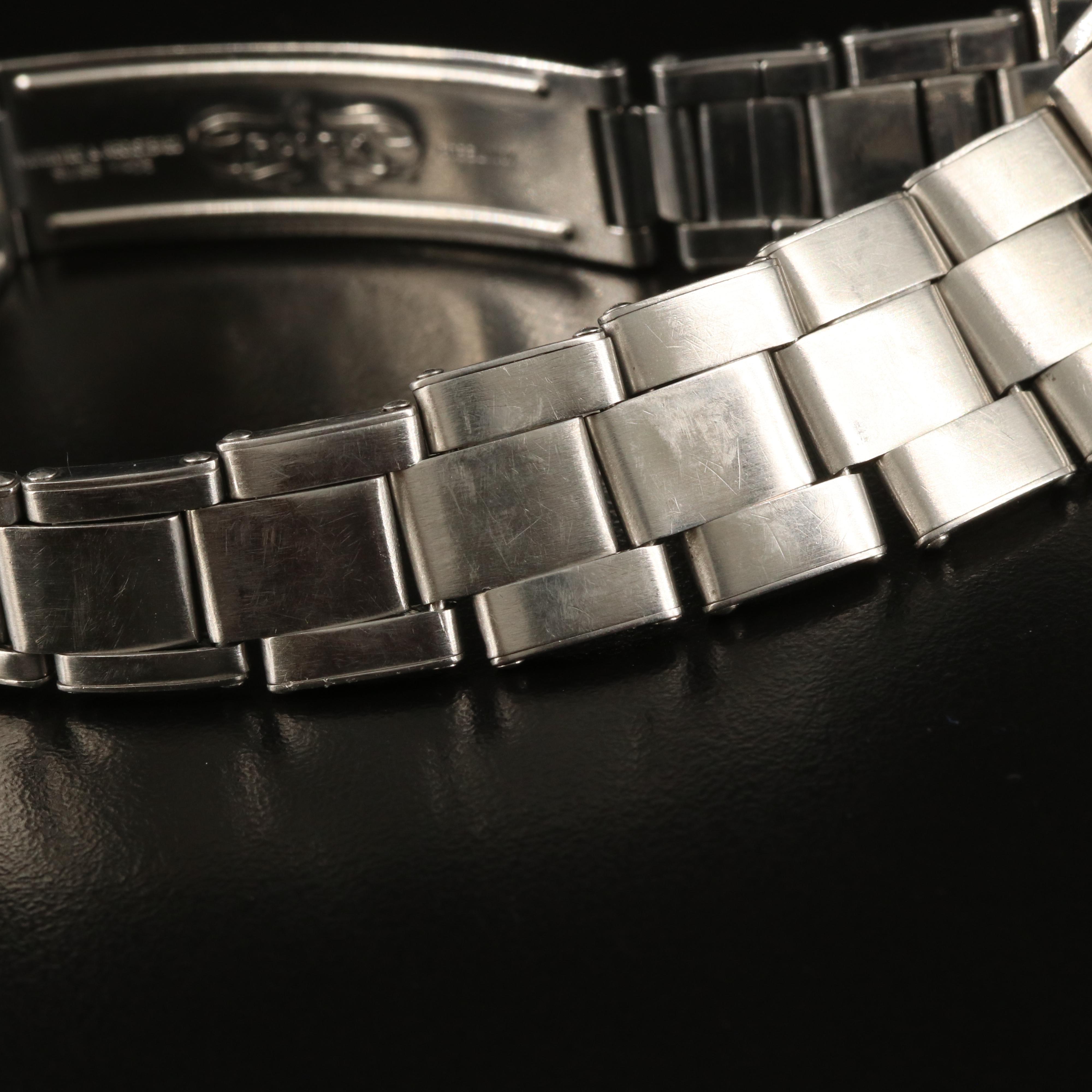 1966 Rolex Air - King Precision Stainless Steel Automatic Watch