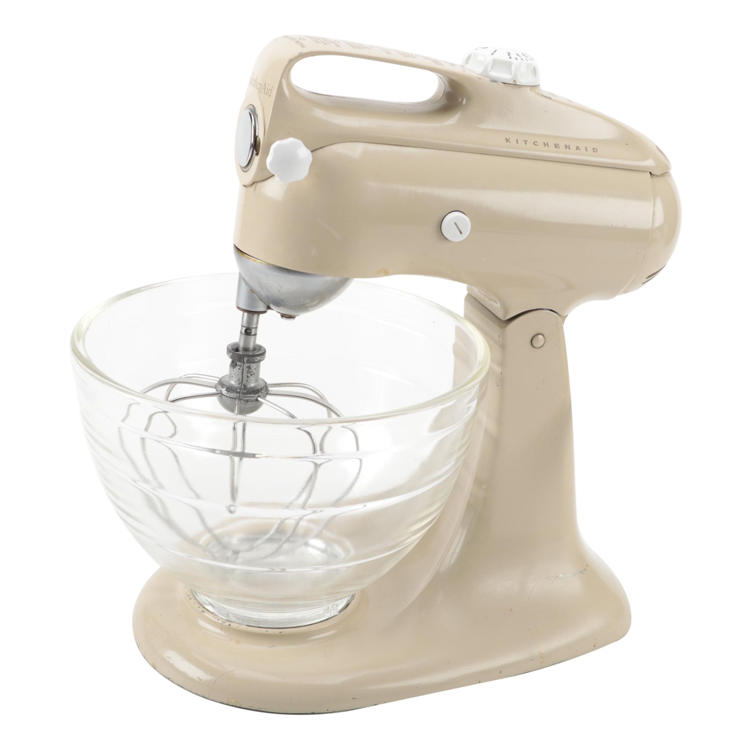 KitchenAid Model 4C Golden Anniversary Stand Mixer with Glass Bowl, 1965