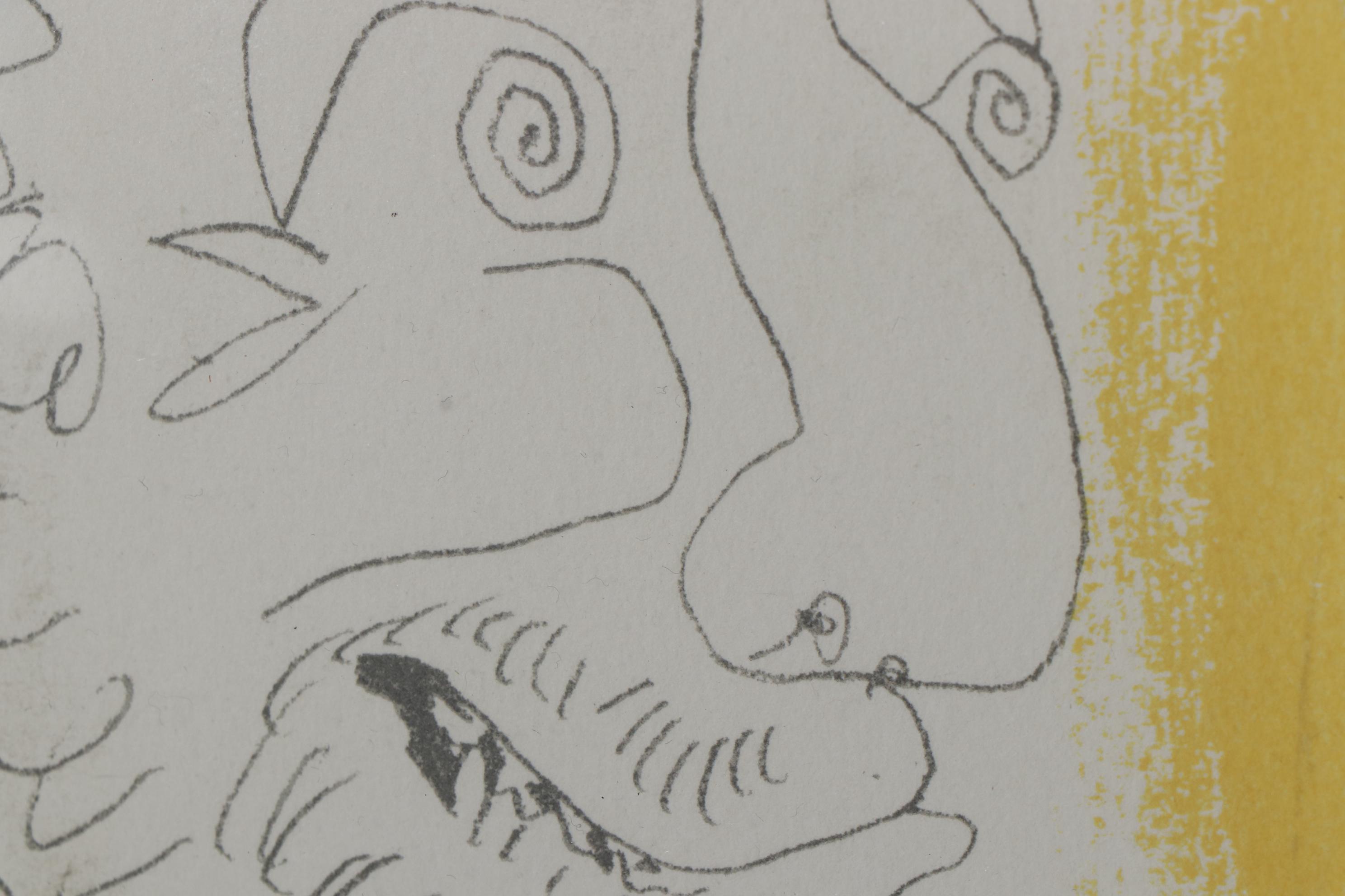 Pablo Picasso Pochoir from "Le Goût du Bonheur"